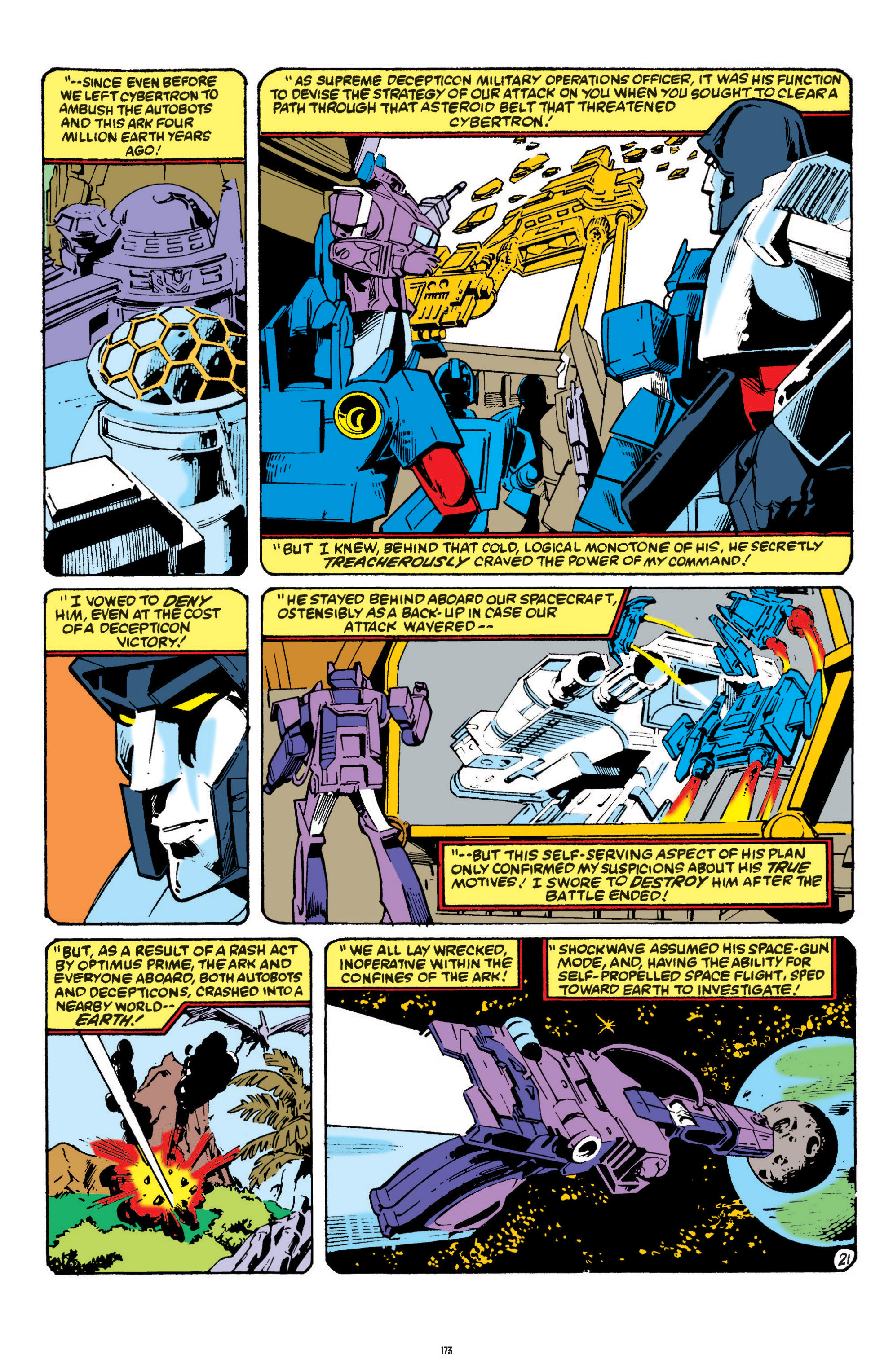 Read online The Transformers Classics comic -  Issue # TPB 1 - 174