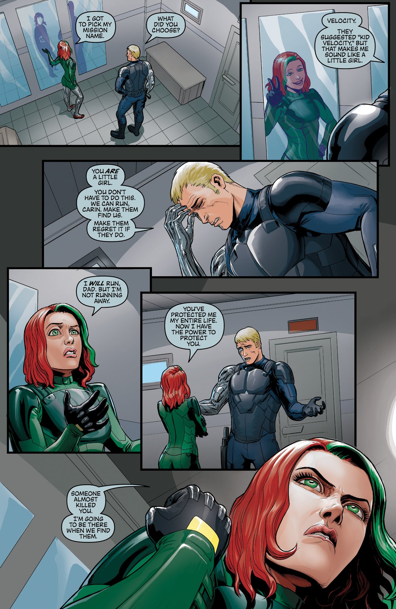 Read online Cyber Force comic -  Issue #4 - 5