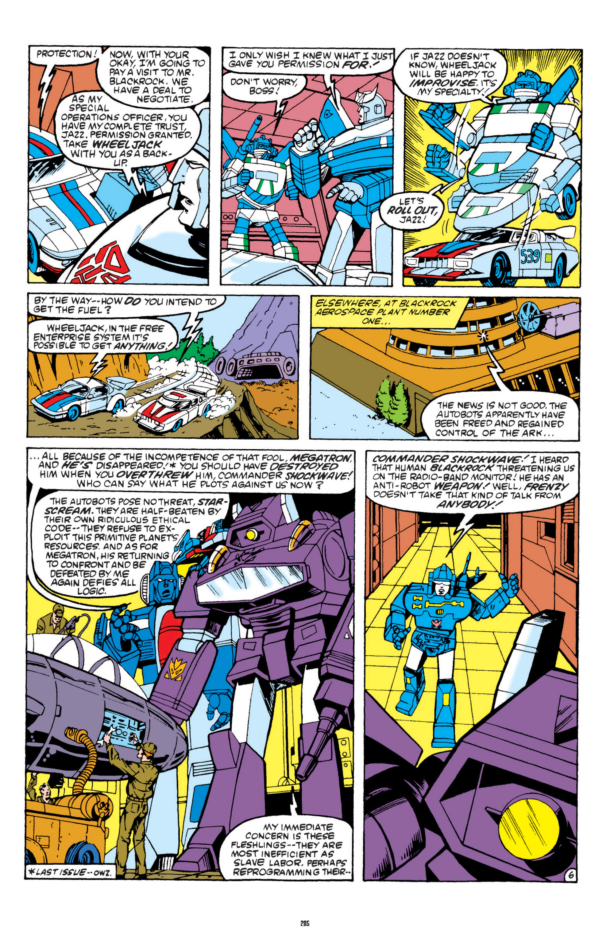 Read online The Transformers Classics comic -  Issue # TPB 1 - 206