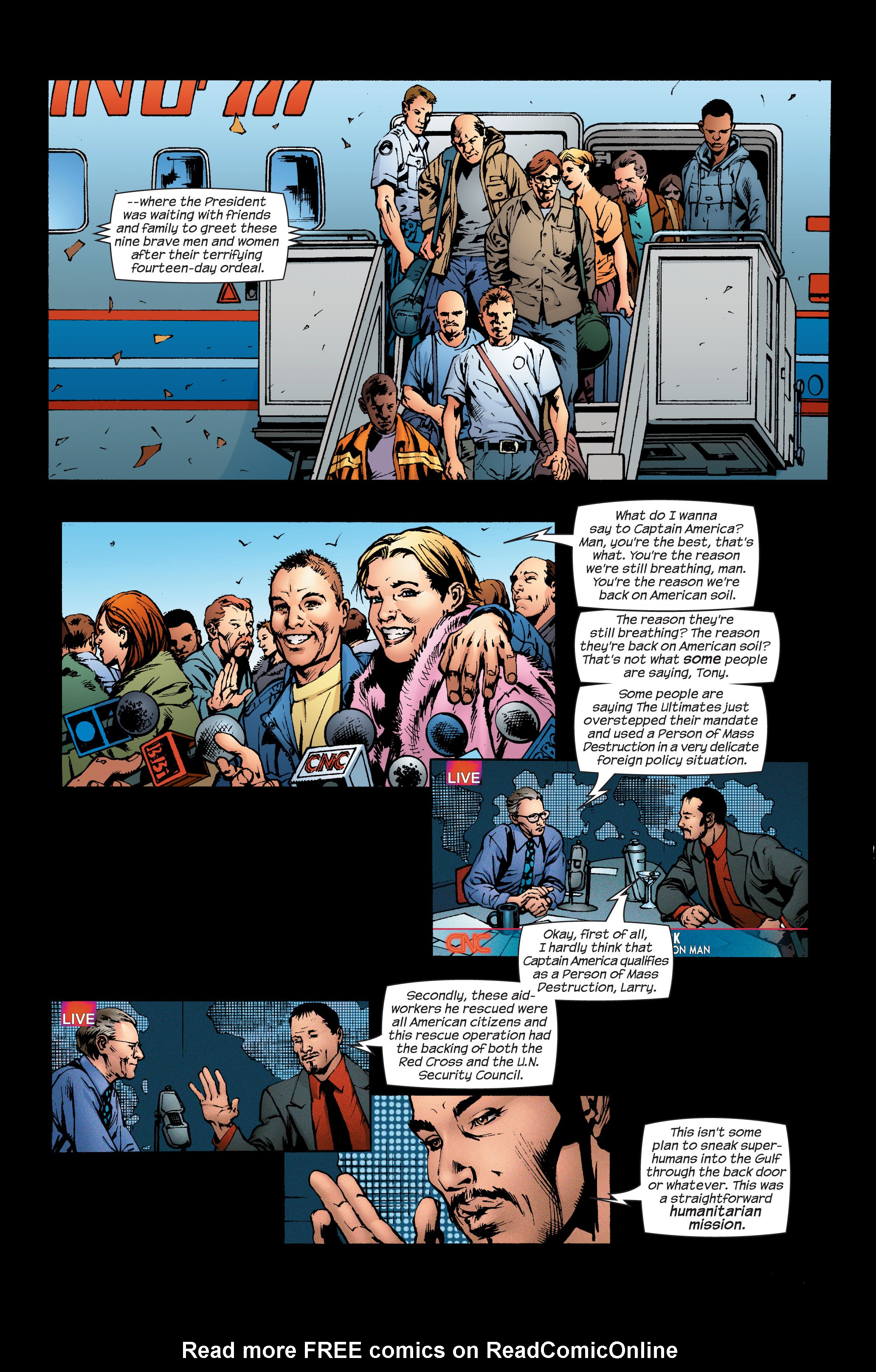 Read online Ultimates 2 comic -  Issue #1 - 10