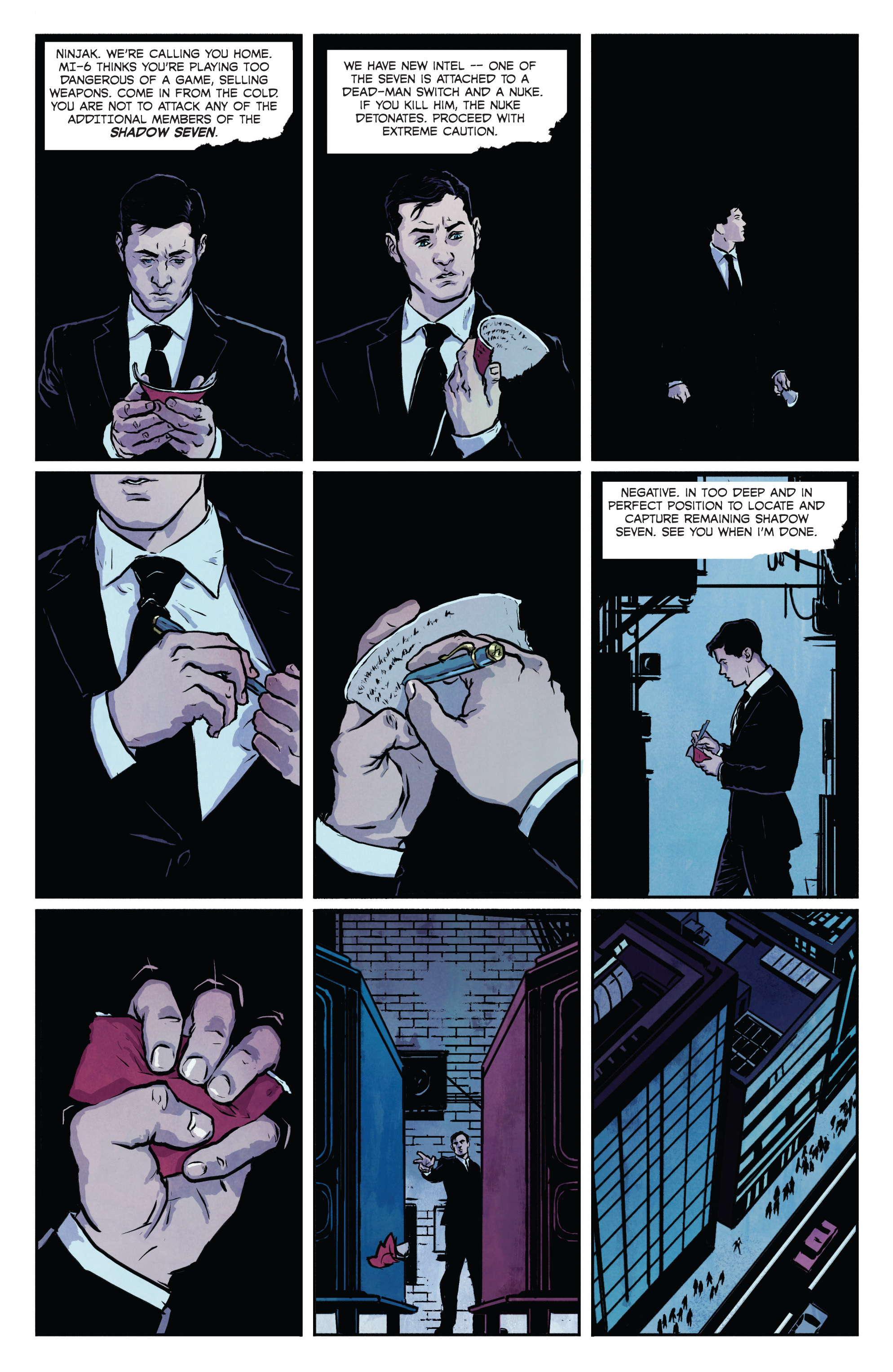 Read online Ninjak (2015) comic -  Issue # _Deluxe Edition 1 (Part 2) - 76
