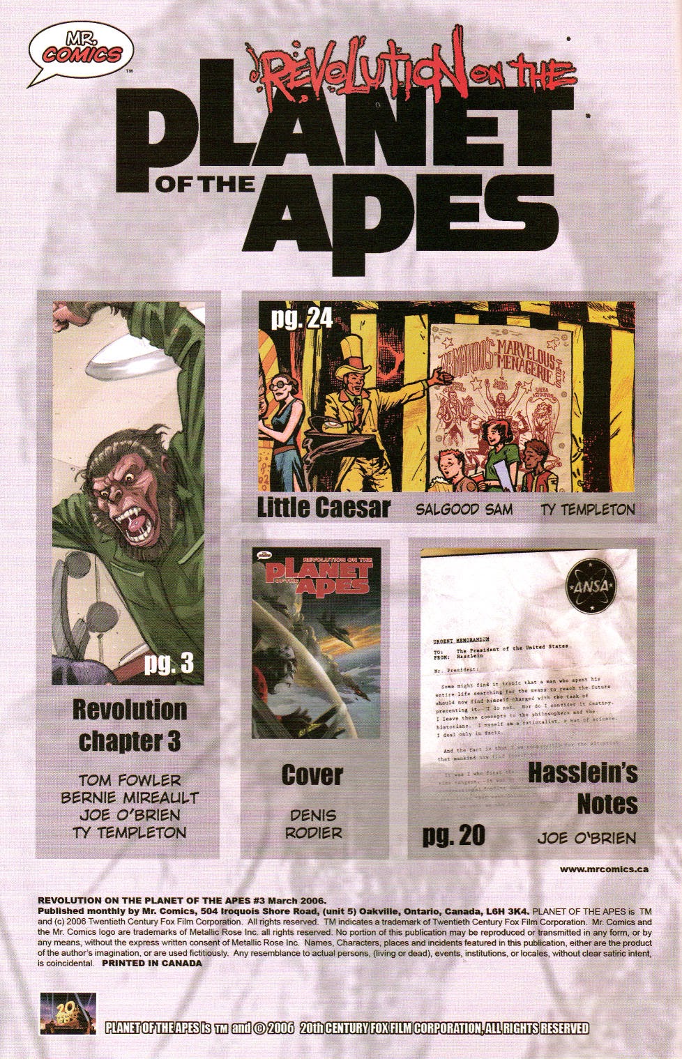 Read online Revolution on the Planet of the Apes comic -  Issue #3 - 2