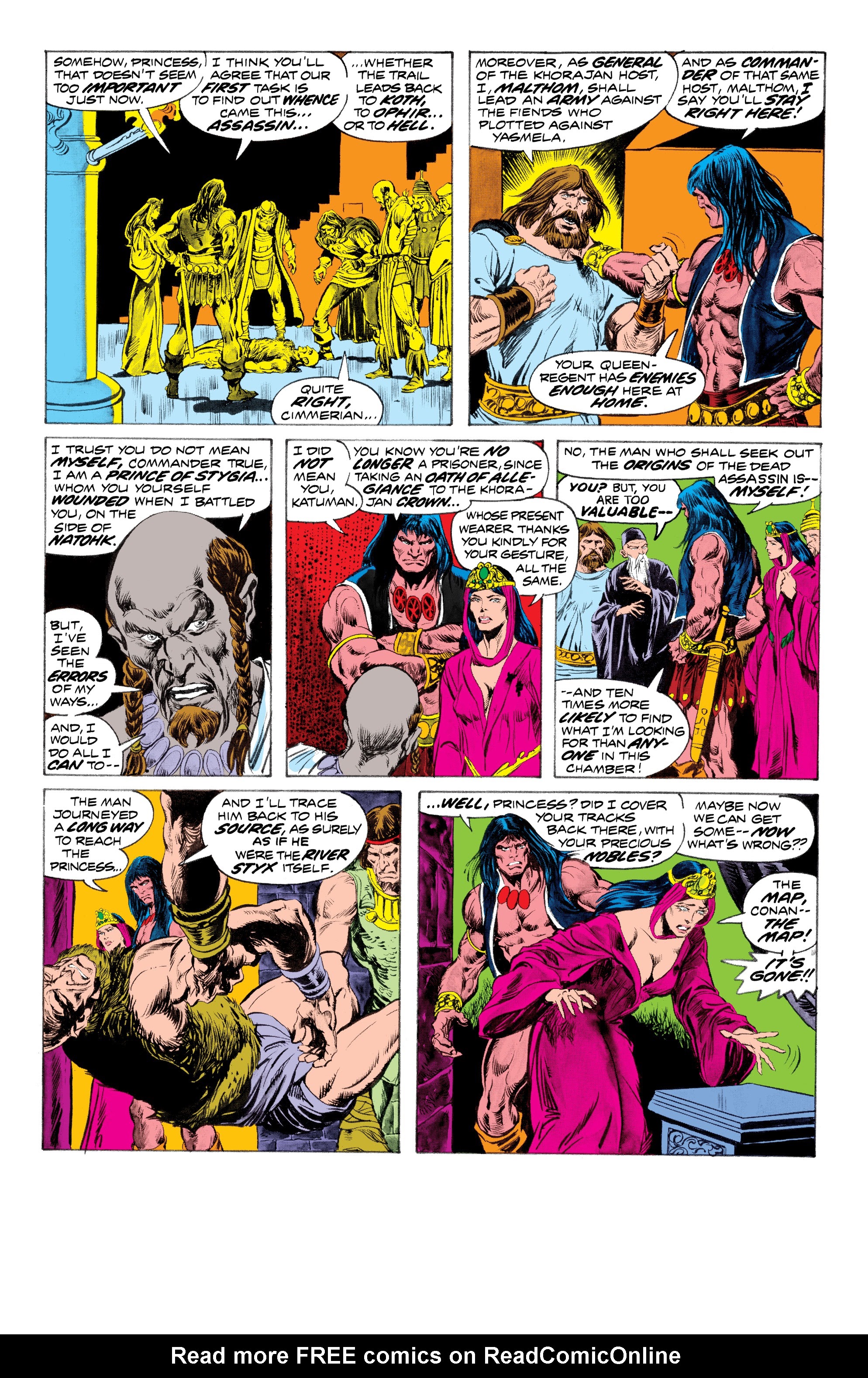Read online Conan the Barbarian Epic Collection: The Original Marvel Years - Of Once and Future Kings comic -  Issue # TPB (Part 3) - 68