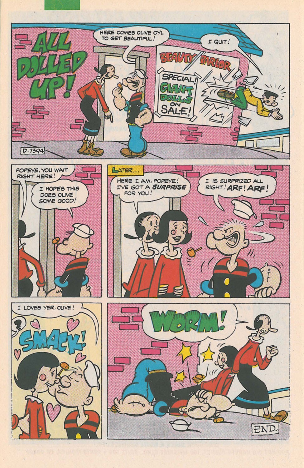 Read online Popeye (1993) comic -  Issue #1 - 27