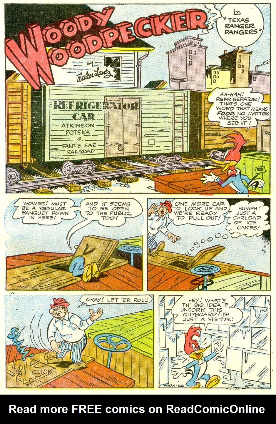 Read online Walter Lantz Woody Woodpecker (1952) comic -  Issue #19 - 3