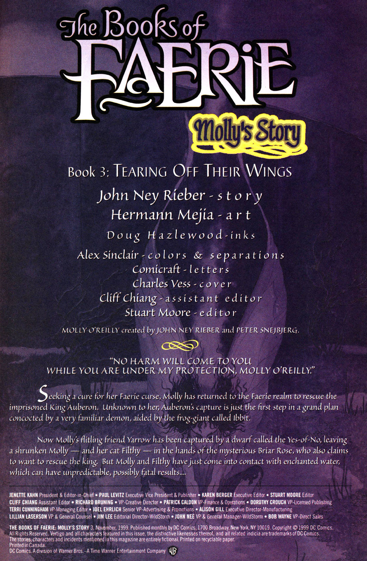 Read online The Books of Faerie: Molly's Story comic -  Issue #3 - 2