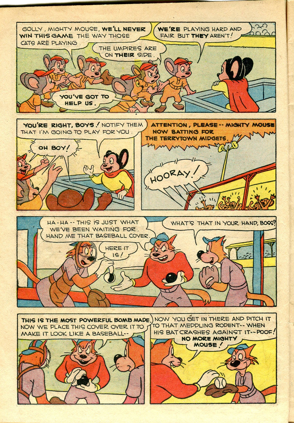 Read online Paul Terry's Mighty Mouse Comics comic -  Issue #55 - 6