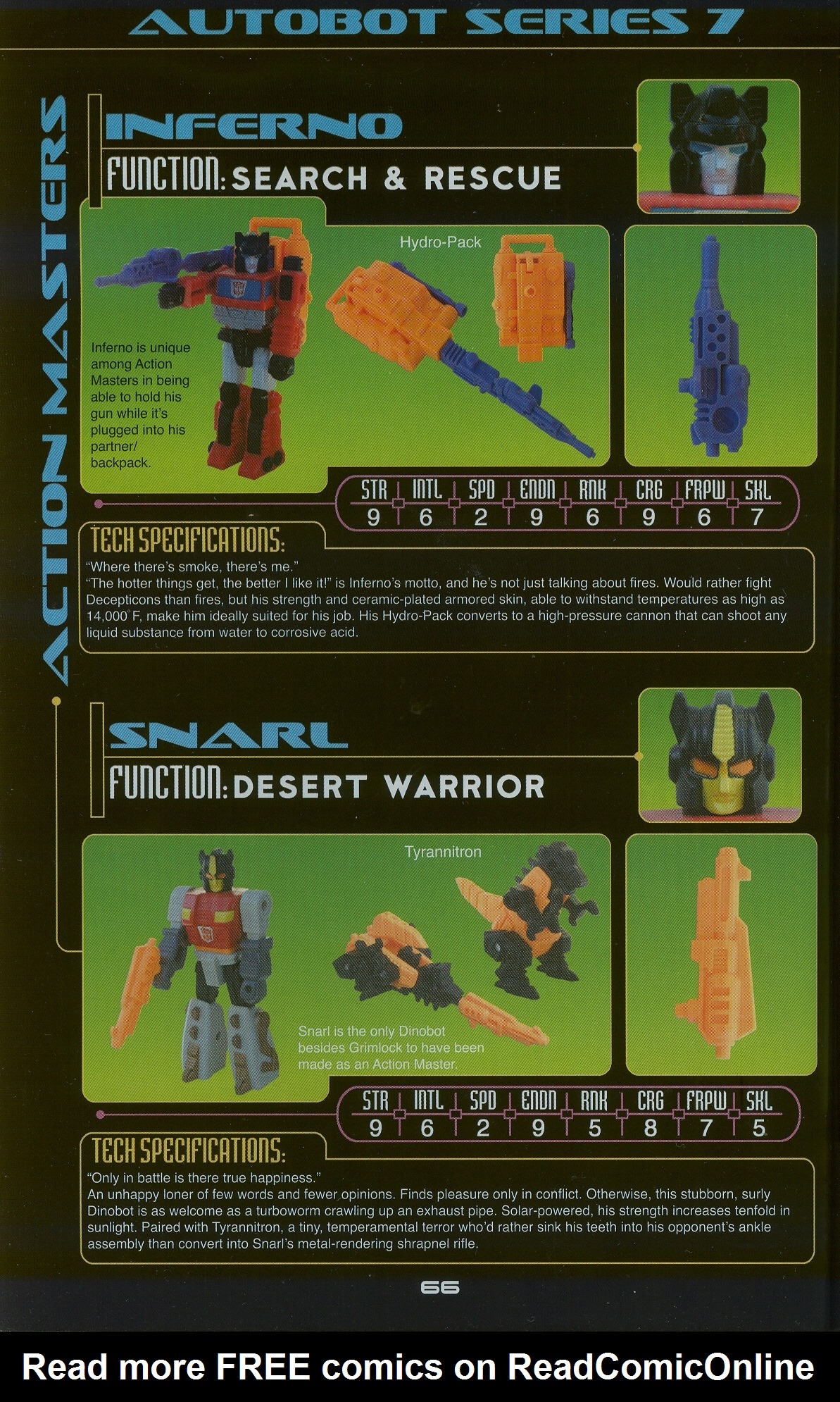 Read online Cybertronian: An Unofficial Transformers Recognition Guide comic -  Issue #5 - 65