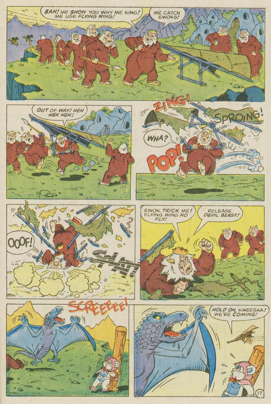 Read online Ewoks (1987) comic -  Issue #3 - 19