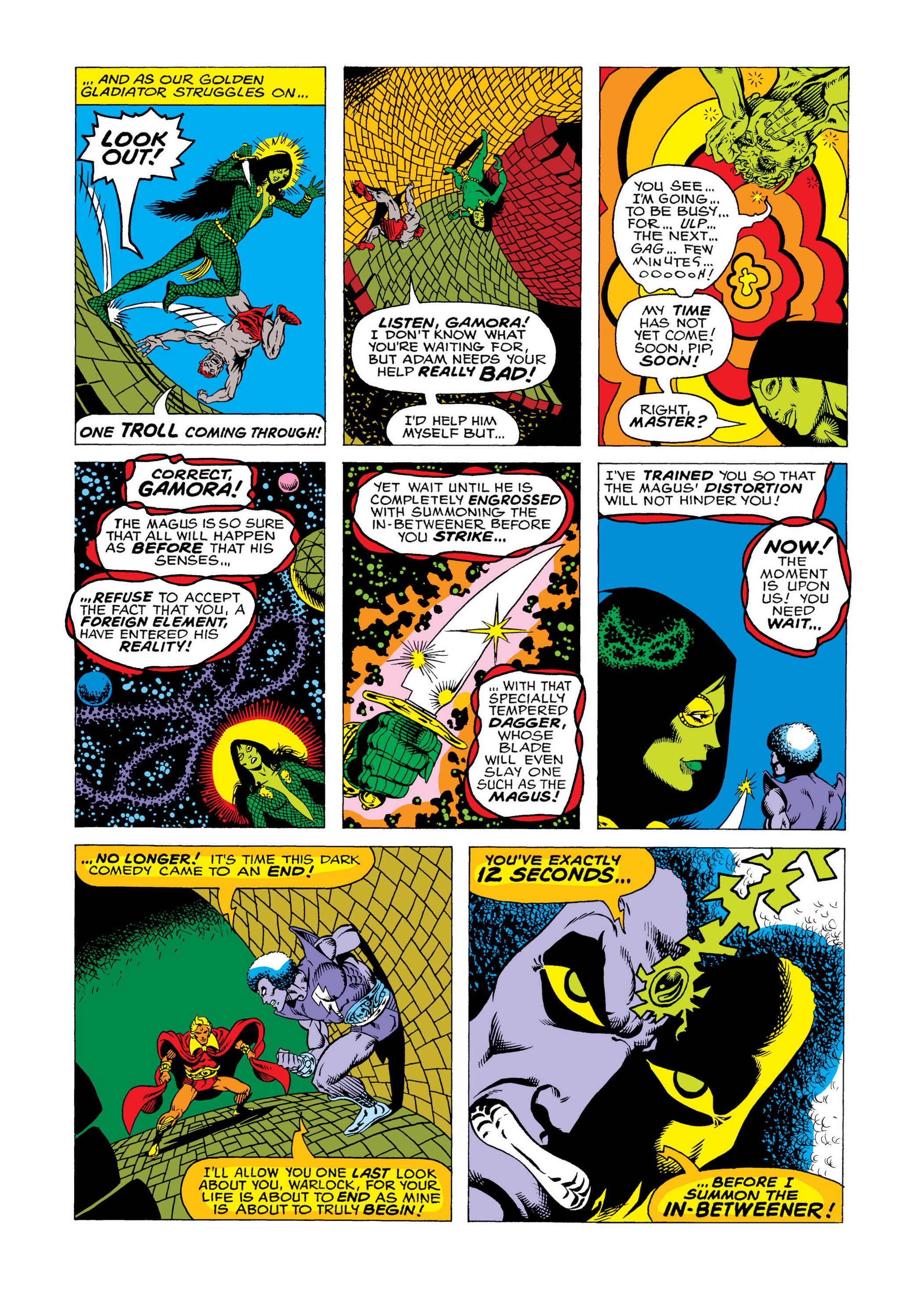 Read online Marvel Masterworks: Warlock comic -  Issue # TPB 2 (Part 1) - 98