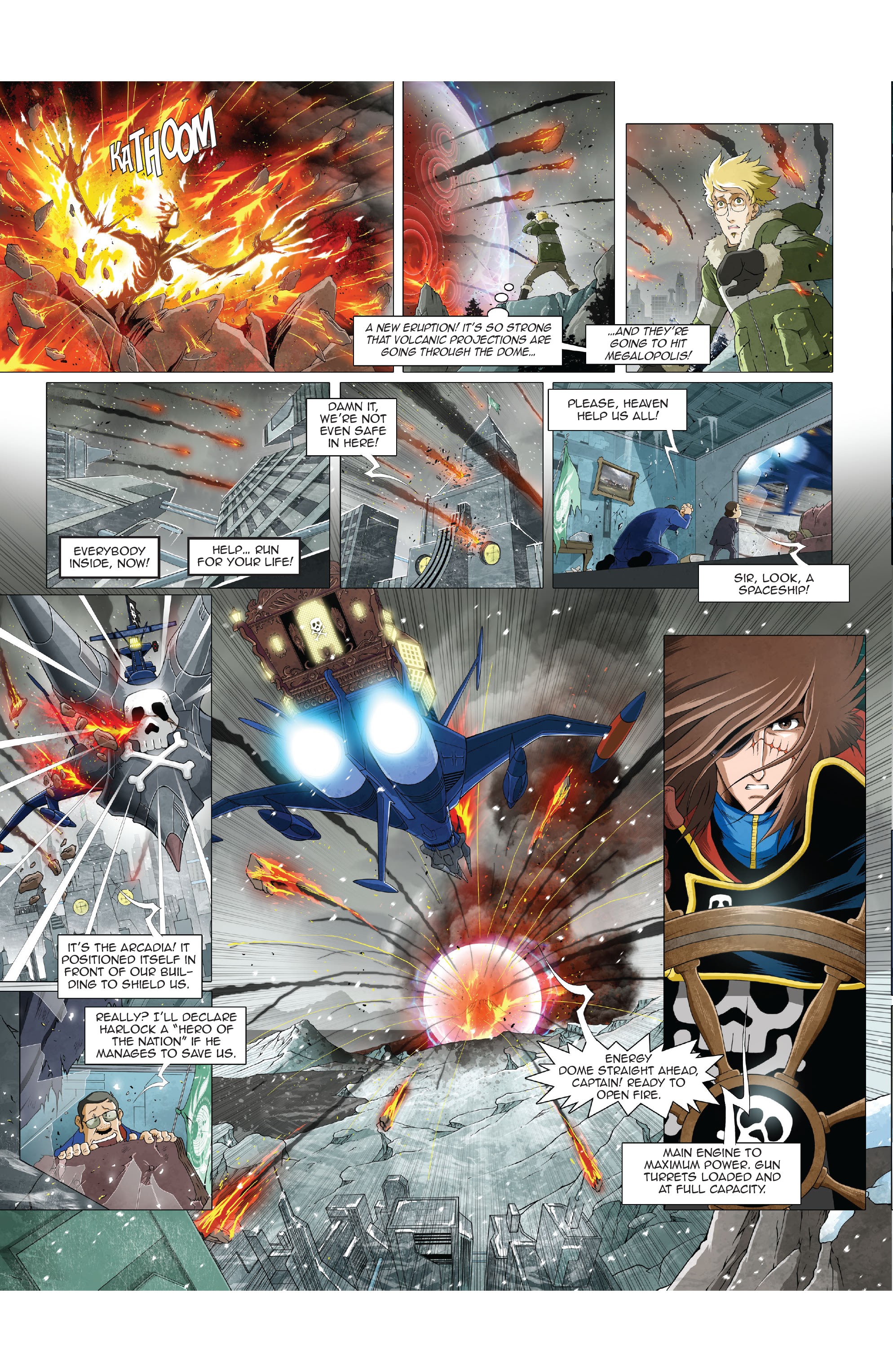 Read online Space Pirate Captain Harlock comic -  Issue #6 - 6