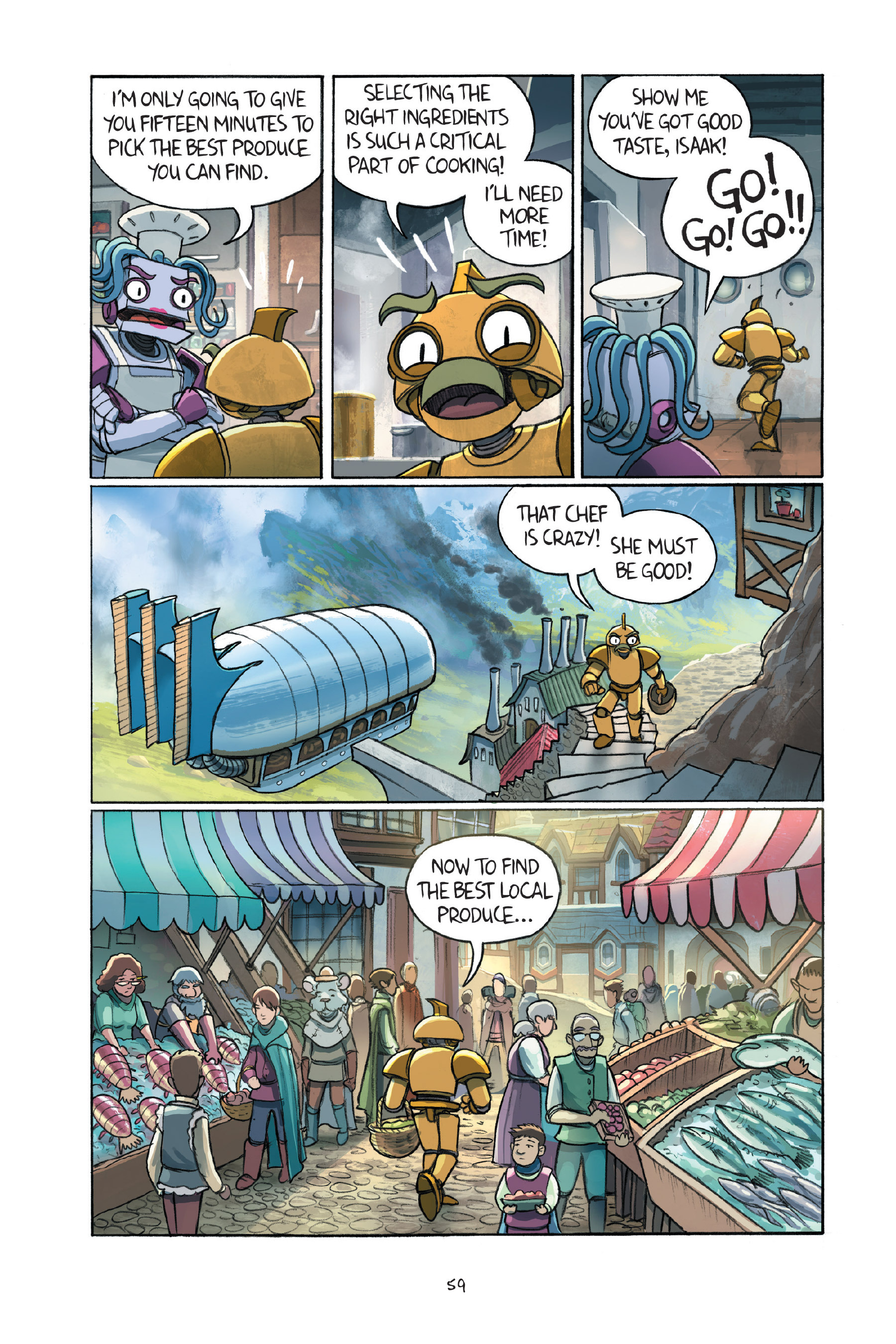 Read online Amulet comic -  Issue #7 - 61