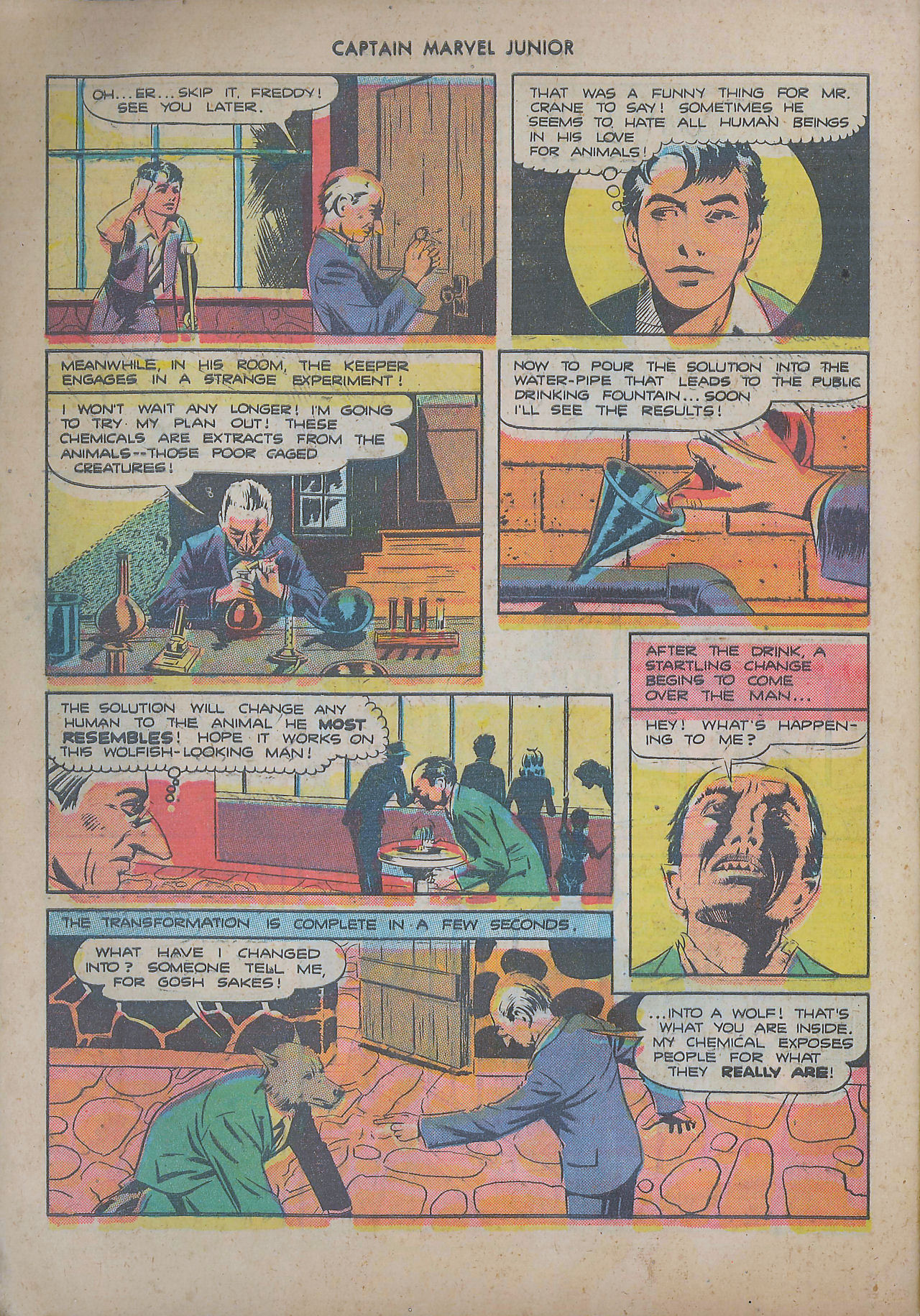 Read online Captain Marvel, Jr. comic -  Issue #23 - 29