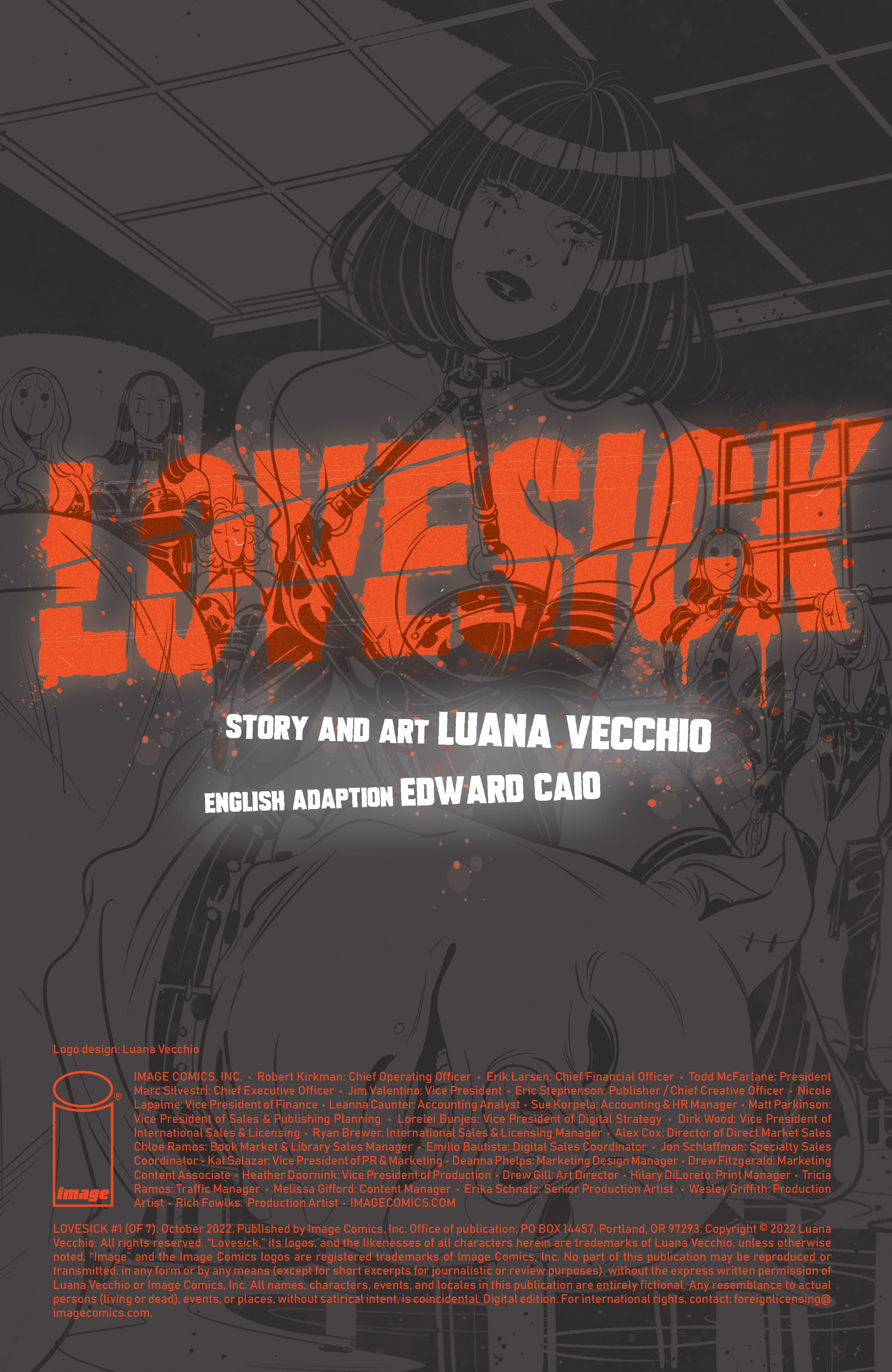 Read online Lovesick comic -  Issue #1 - 2