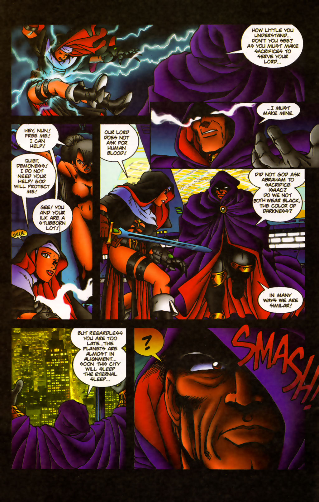 Read online Warrior Nun Areala (1994) comic -  Issue #3 - 22