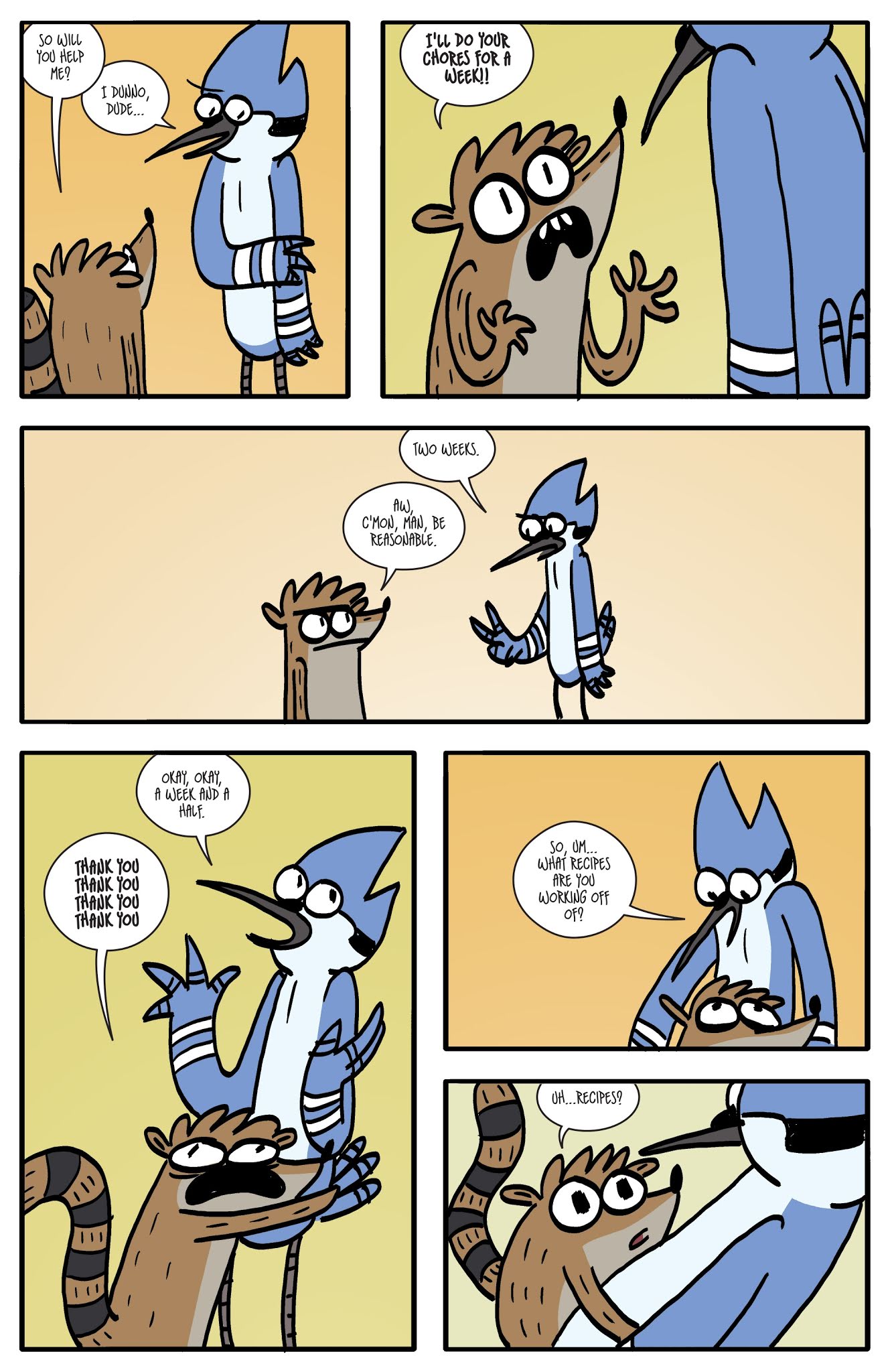 Read online Regular Show: Parks and Wreck comic -  Issue # TPB - 88