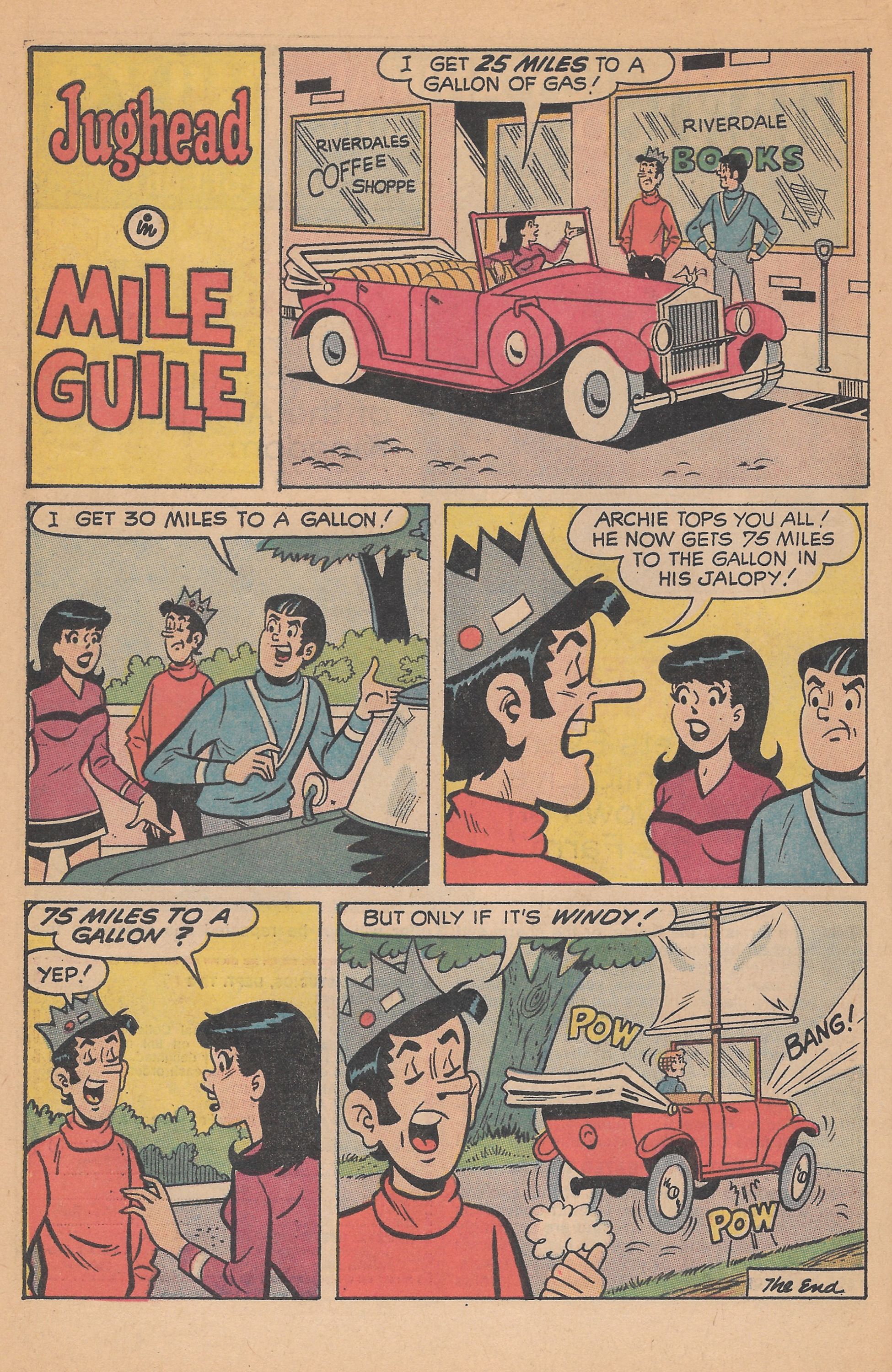 Read online Jughead's Jokes comic -  Issue #19 - 56