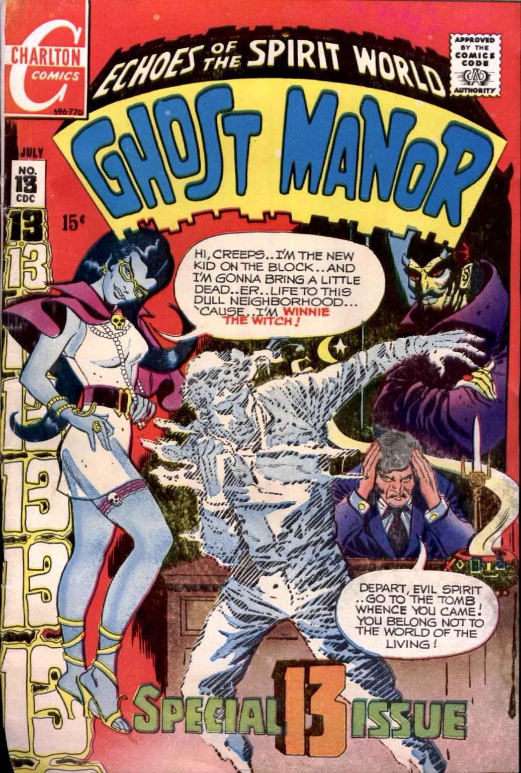 Read online Ghost Manor comic -  Issue #13 - 1