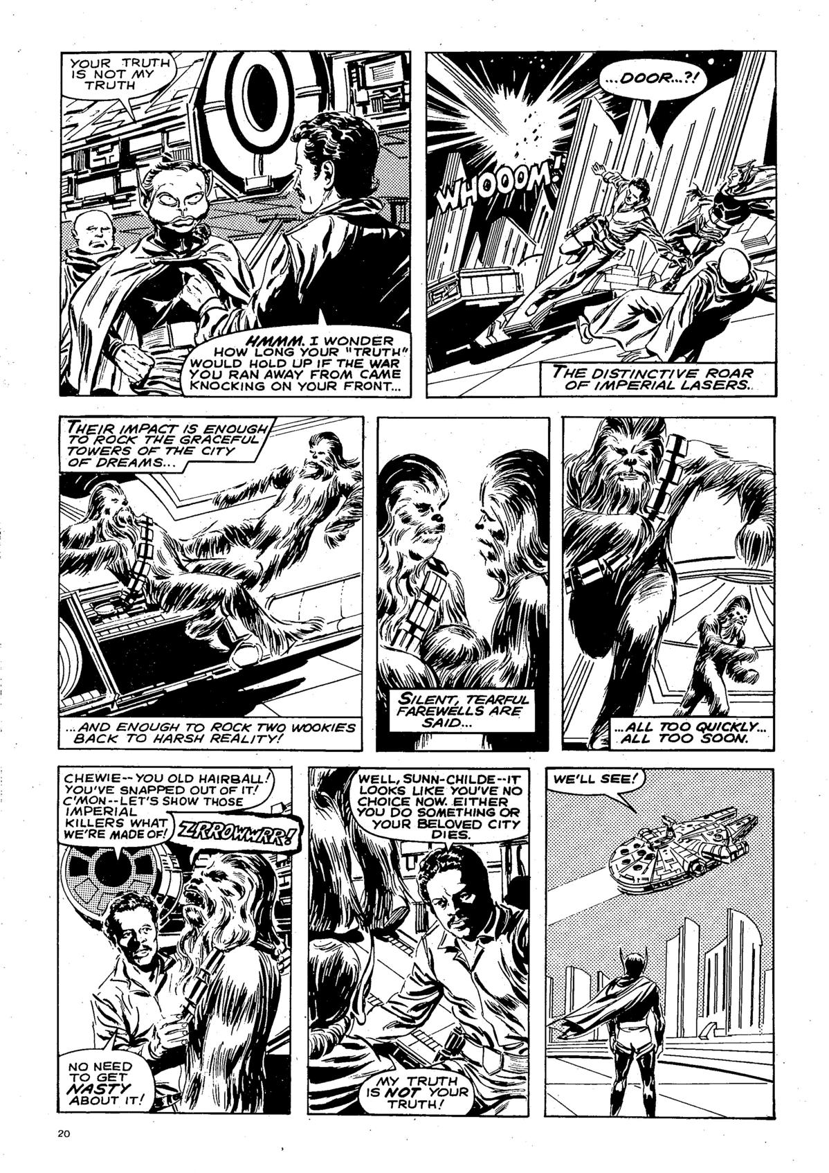 Read online Star Wars Weekly comic -  Issue #141 - 20