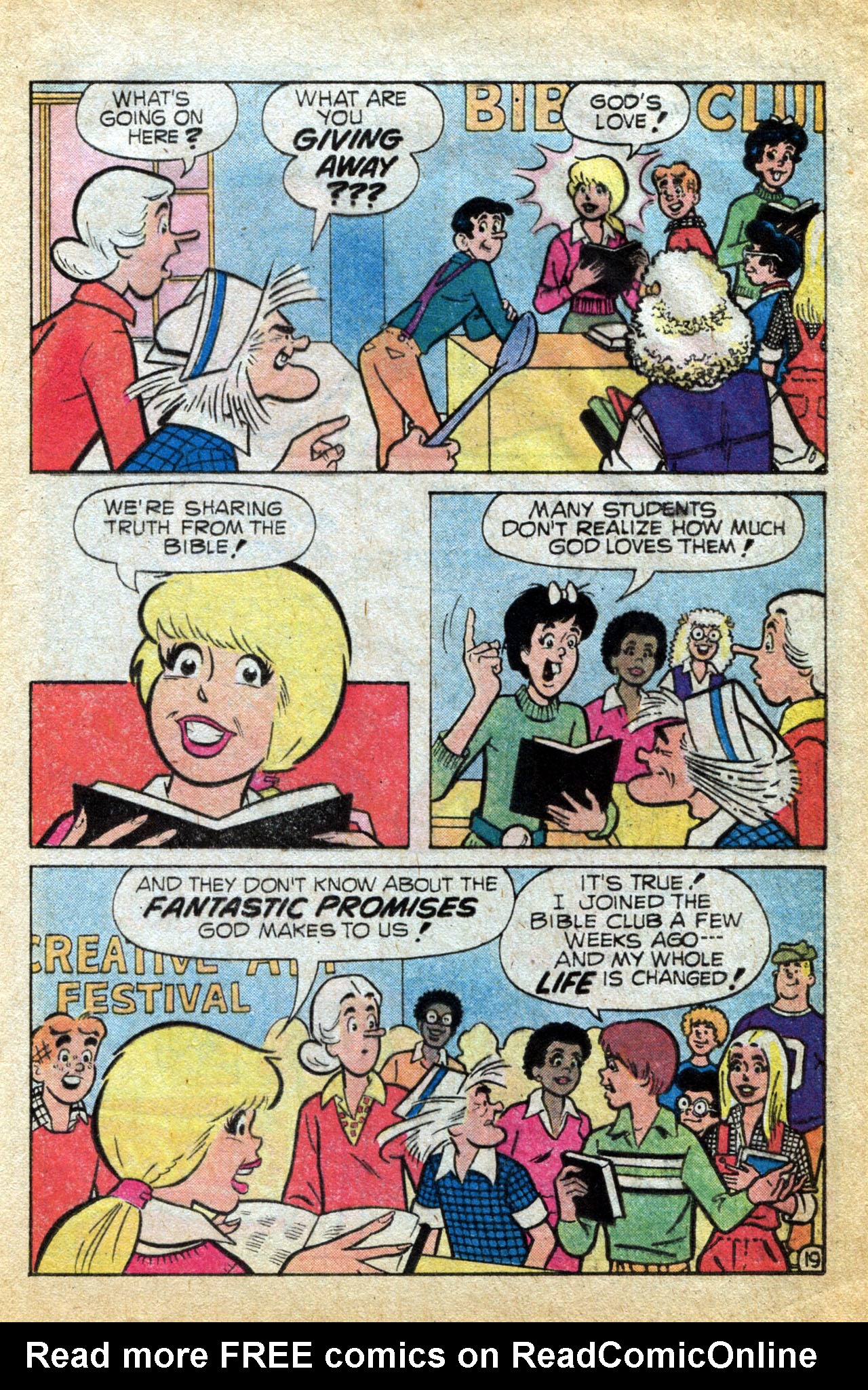 Read online Archie's Festival comic -  Issue # Full - 20