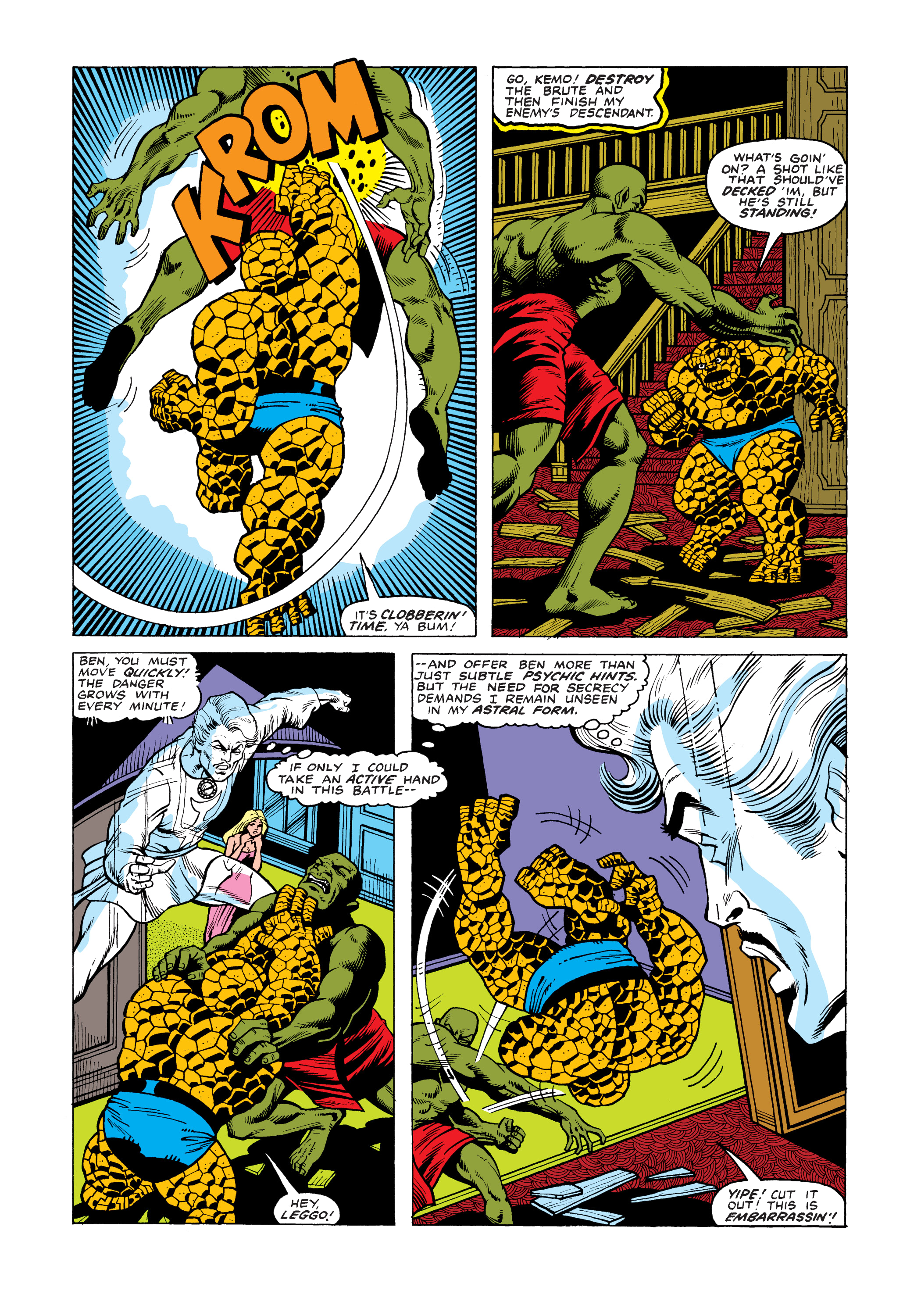 Read online Marvel Masterworks: Marvel Two-In-One comic -  Issue # TPB 5 (Part 1) - 54