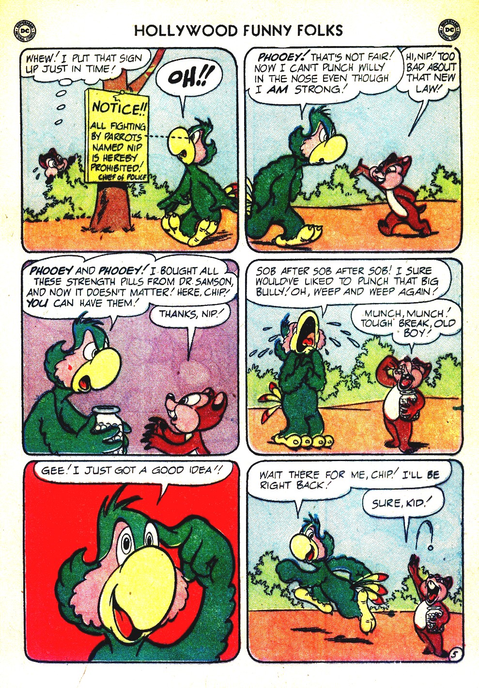 Read online Hollywood Funny Folks comic -  Issue #32 - 19