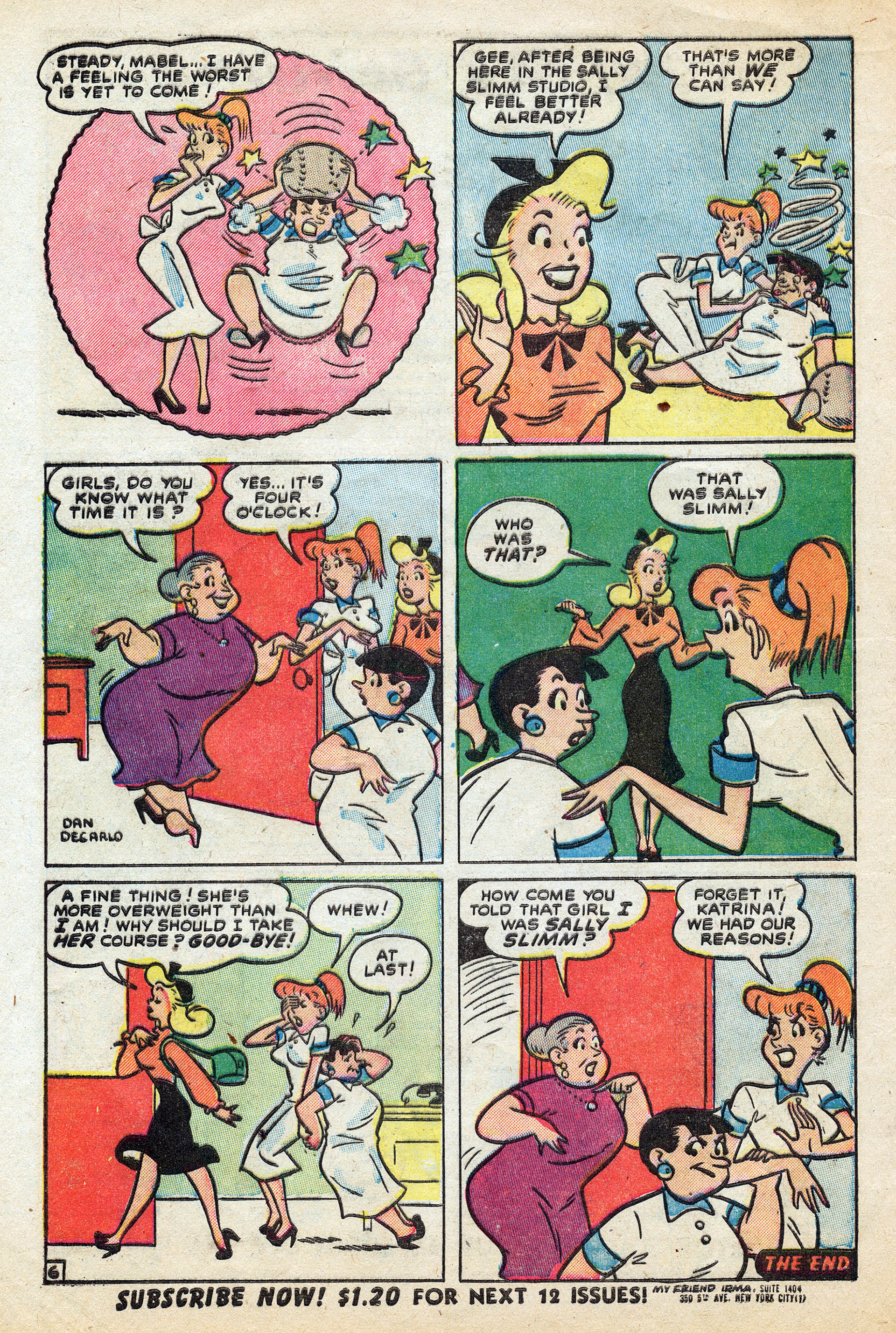 Read online My Friend Irma comic -  Issue #11 - 8
