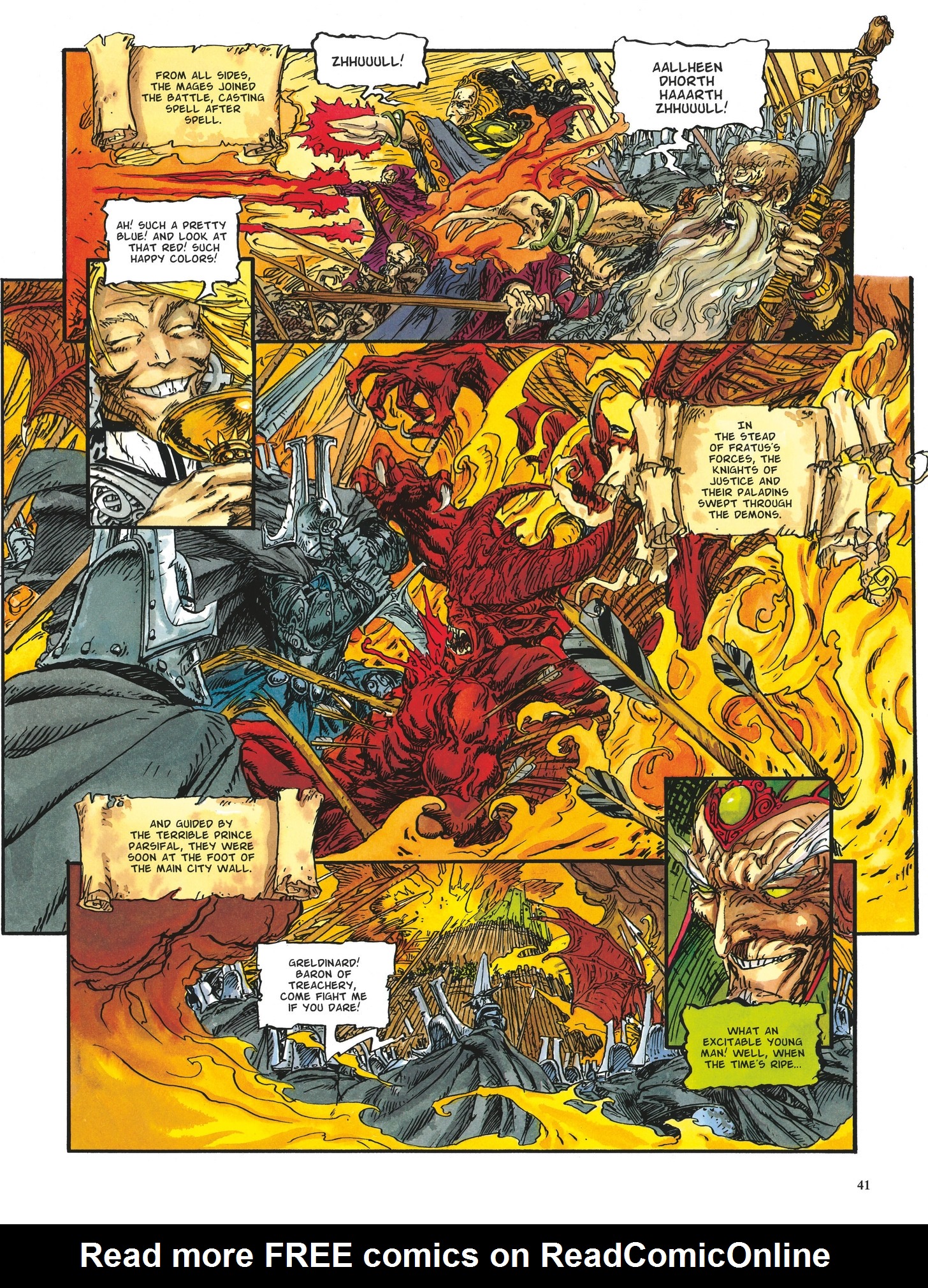 Read online The Black Moon Chronicles comic -  Issue #5 - 40