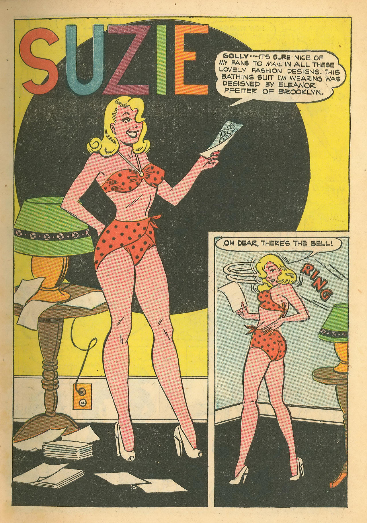 Read online Suzie Comics comic -  Issue #60 - 5