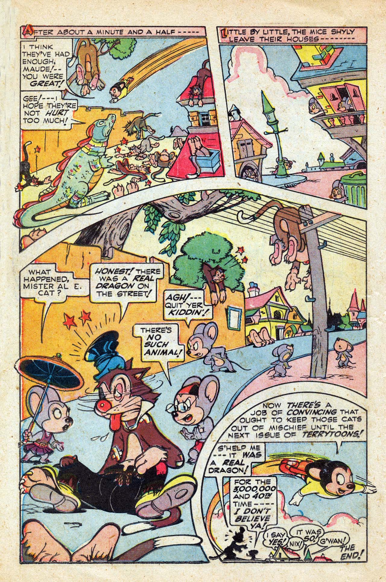Read online Paul Terry's Mighty Mouse Comics comic -  Issue #2 - 14