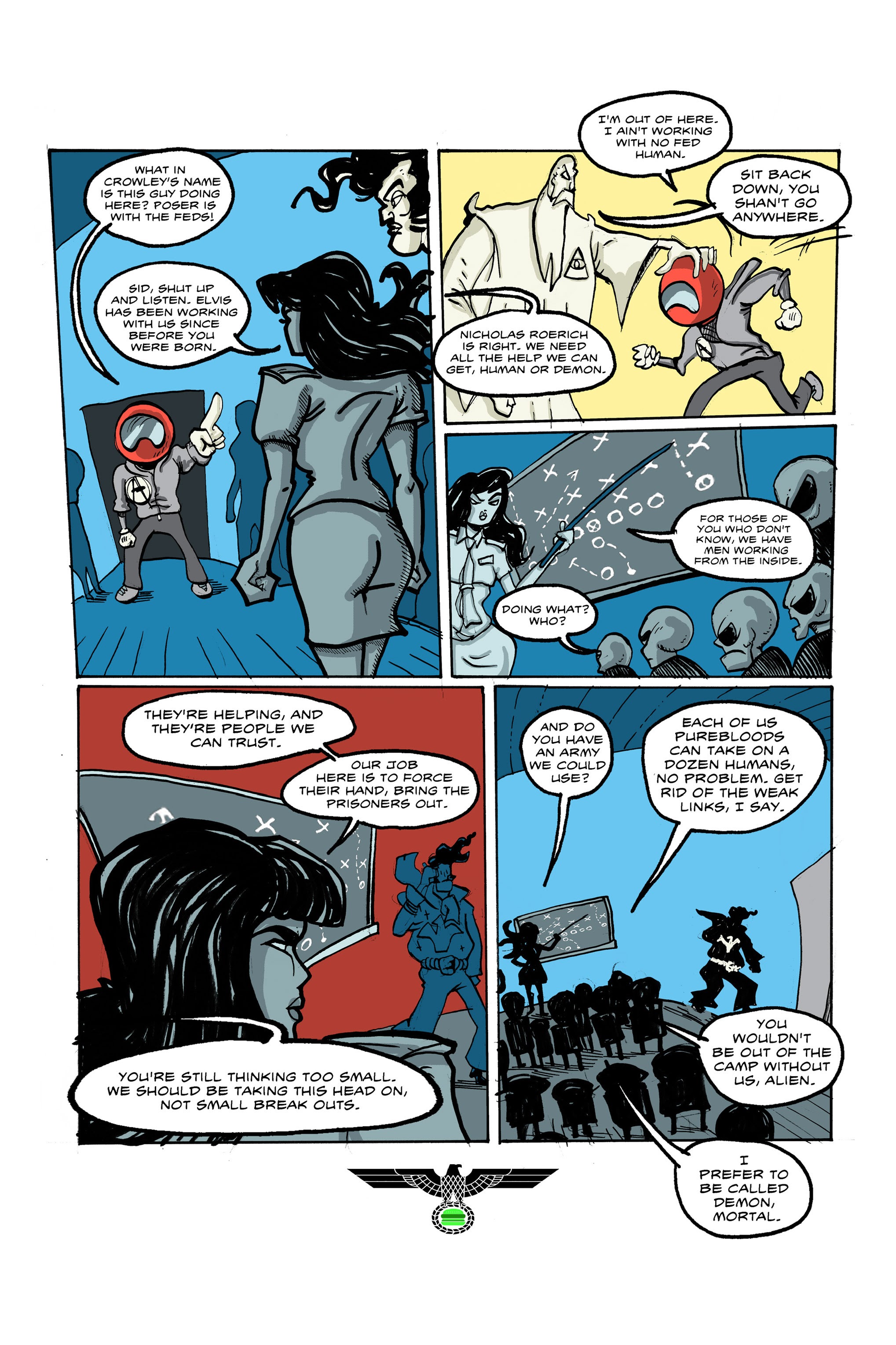 Read online Eagleburger comic -  Issue # TPB - 79