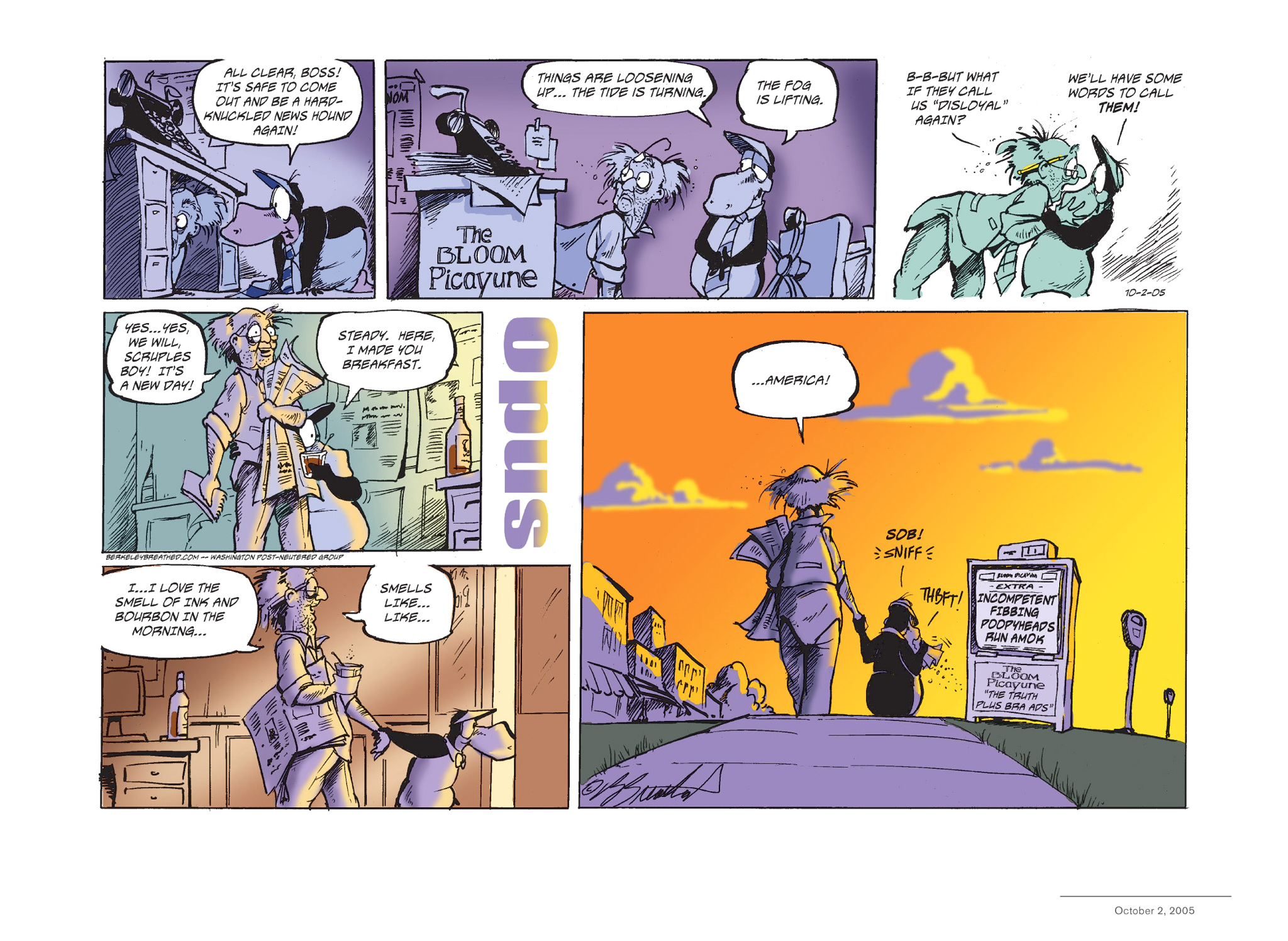 Read online Opus Complete Sunday Strips From 2003-2008 comic -  Issue # TPB (Part 2) - 4