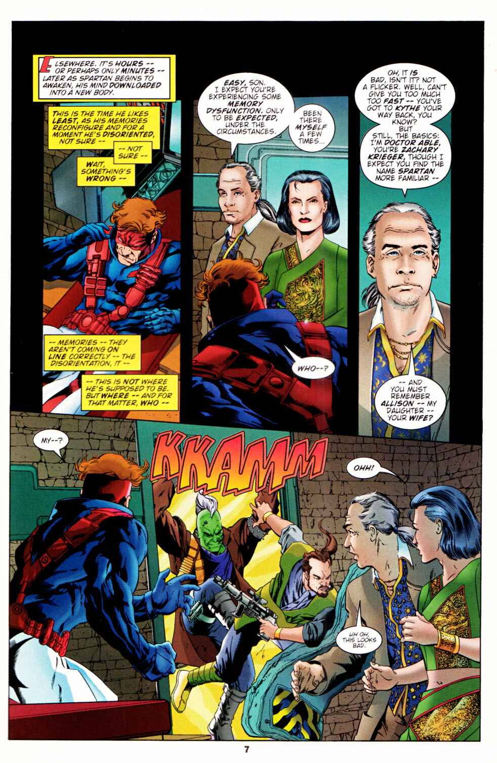 Read online Spartan: Warrior Spirit comic -  Issue #1 - 8