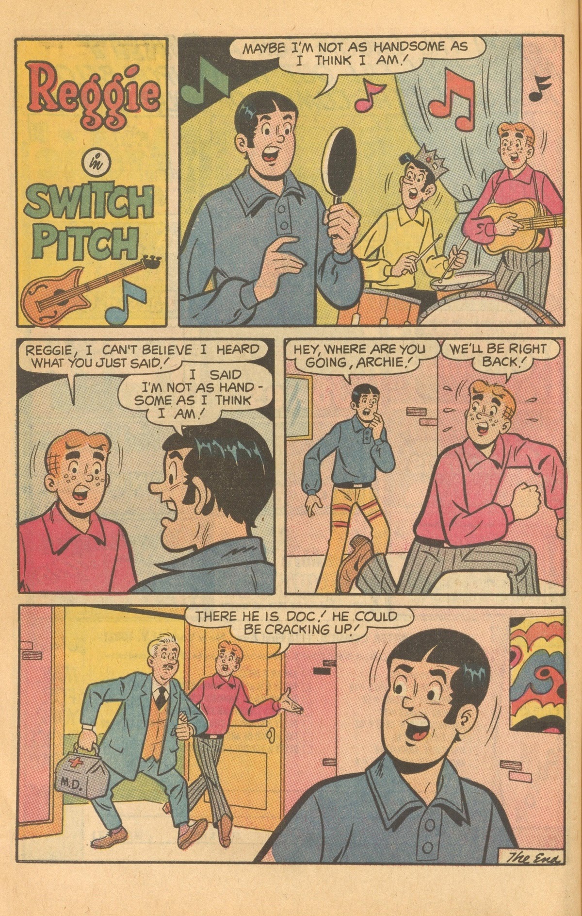 Read online Reggie's Wise Guy Jokes comic -  Issue #16 - 32