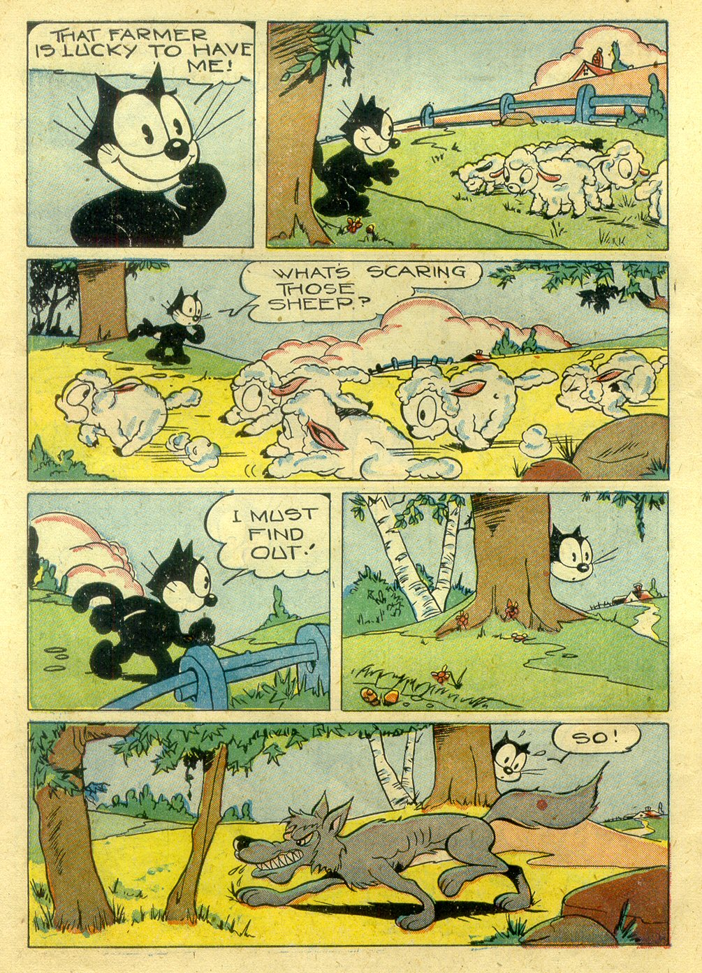 Read online Felix the Cat (1948) comic -  Issue #9 - 10