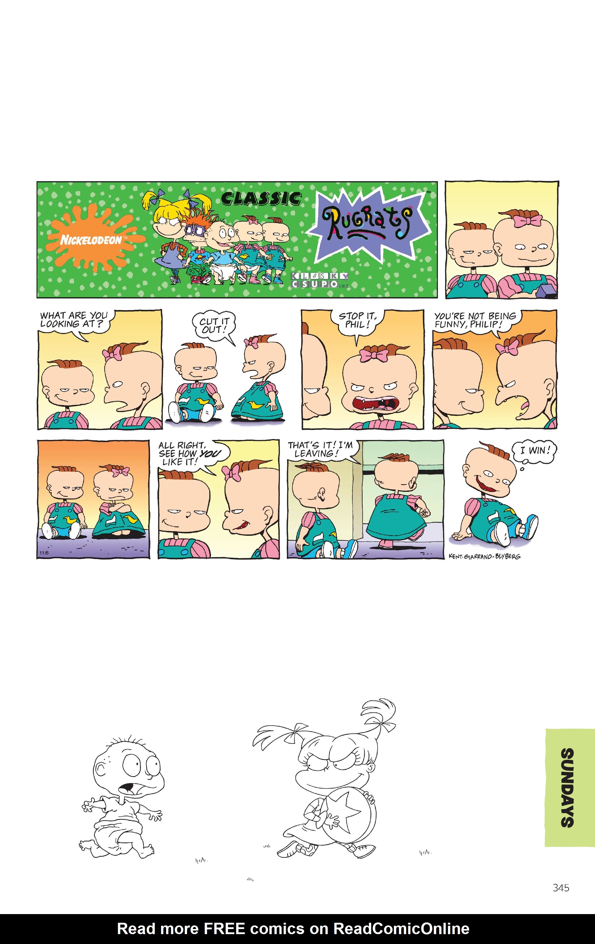 Read online Rugrats: The Newspaper Strips comic -  Issue # TPB (Part 4) - 44