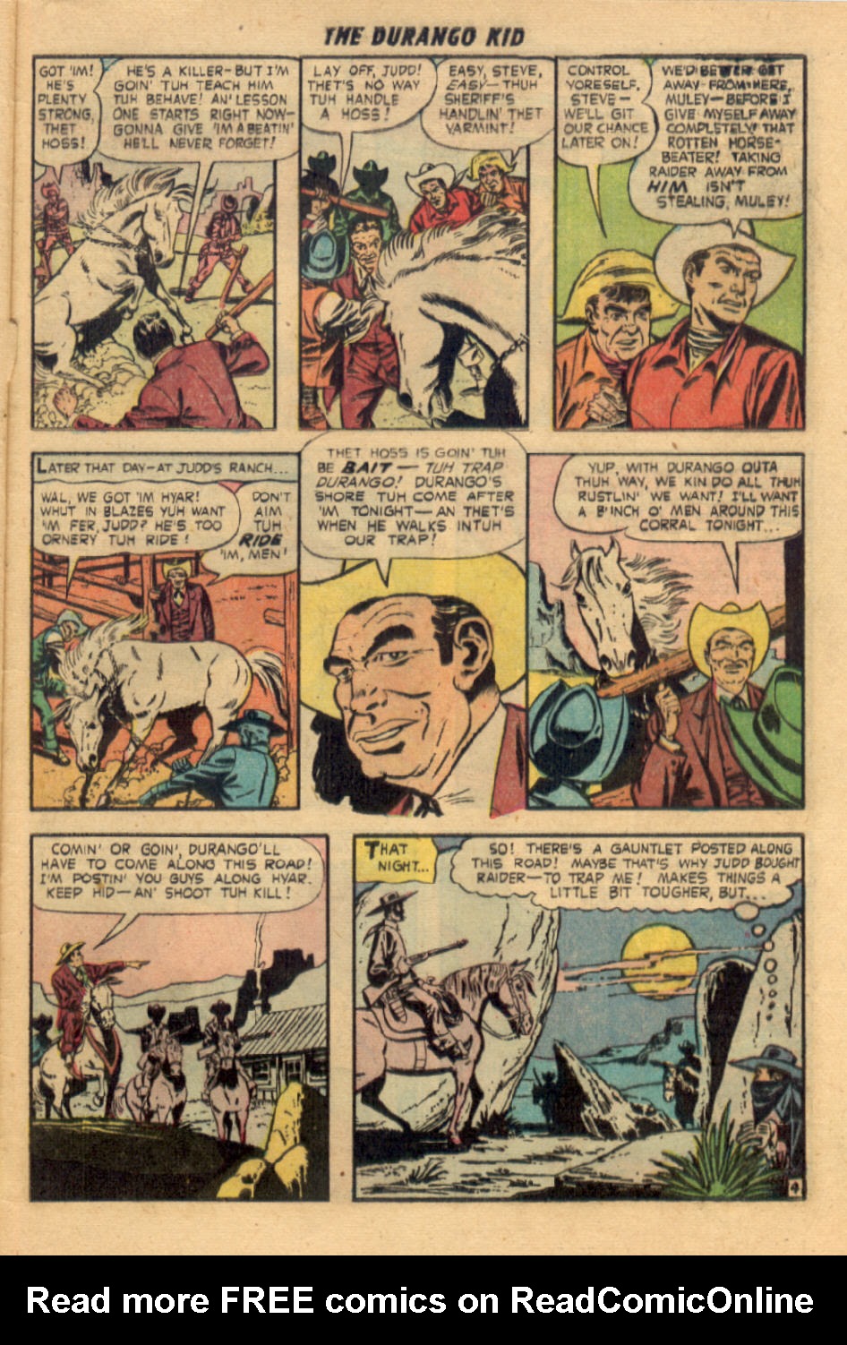 Read online Charles Starrett as The Durango Kid comic -  Issue #14 - 30