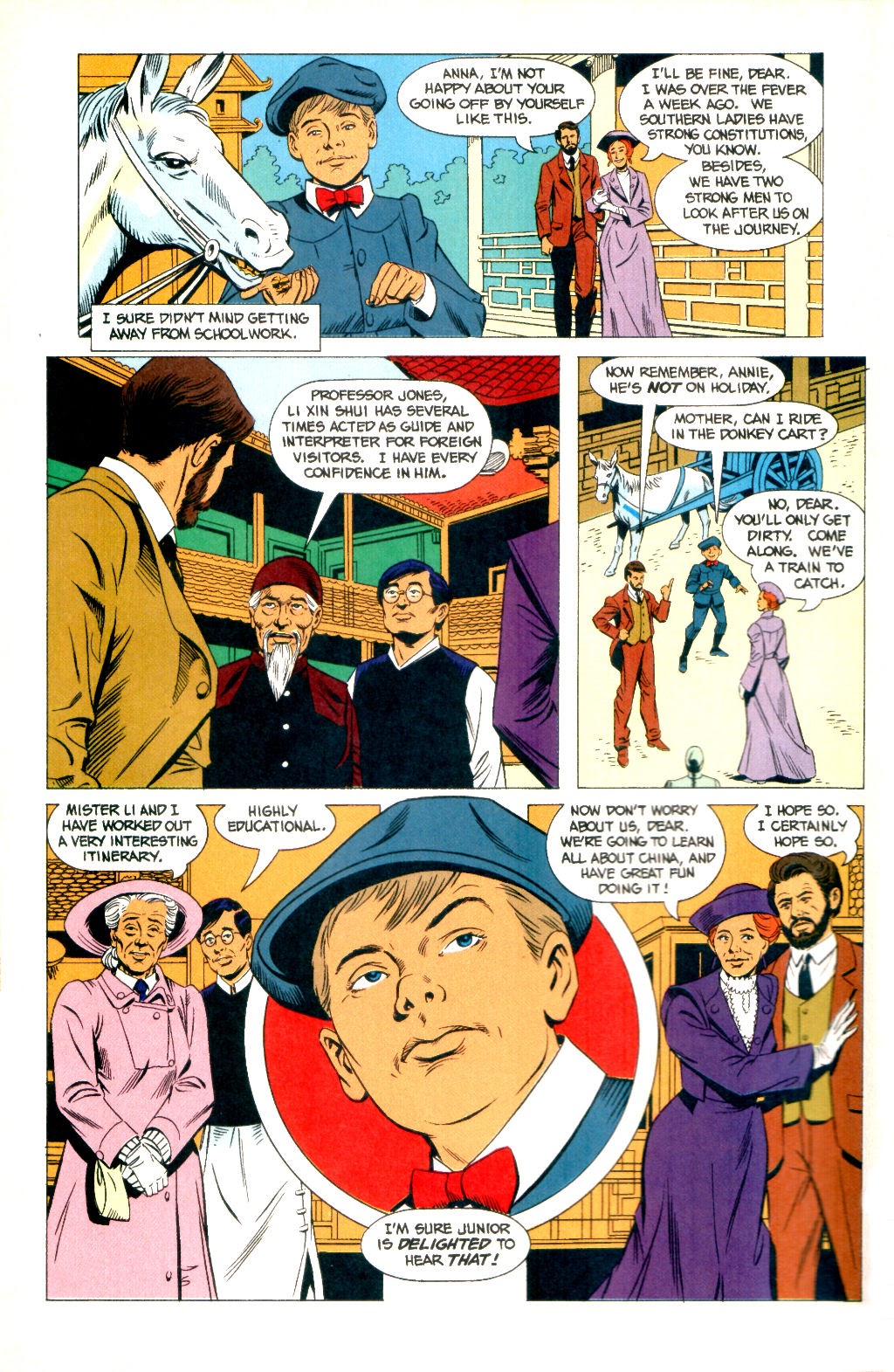 Read online Young Indiana Jones Chronicles comic -  Issue #11 - 4
