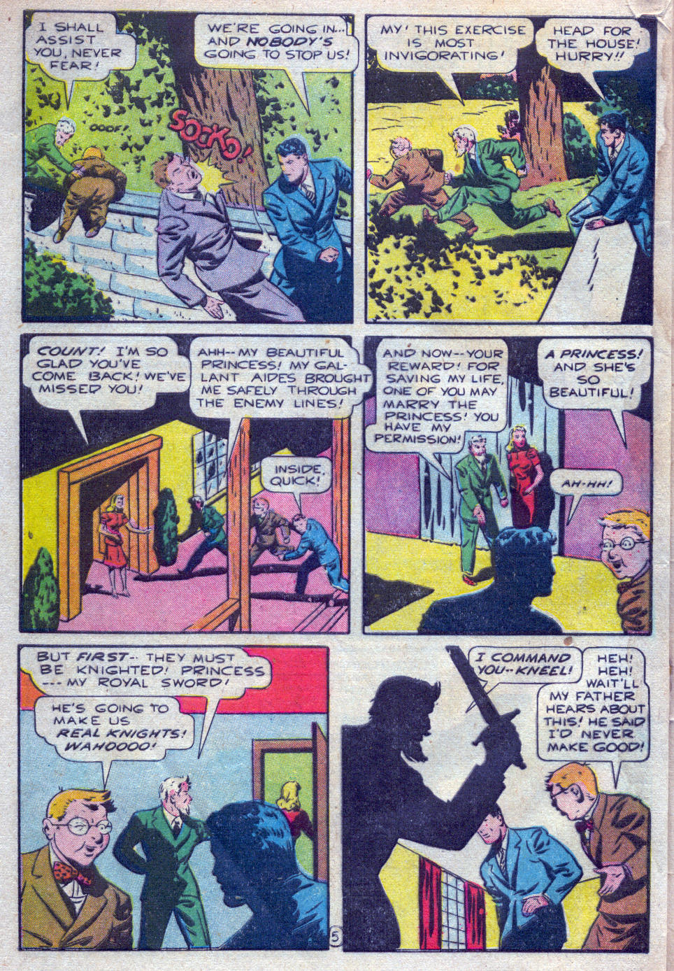 Read online Exciting Comics comic -  Issue #51 - 49