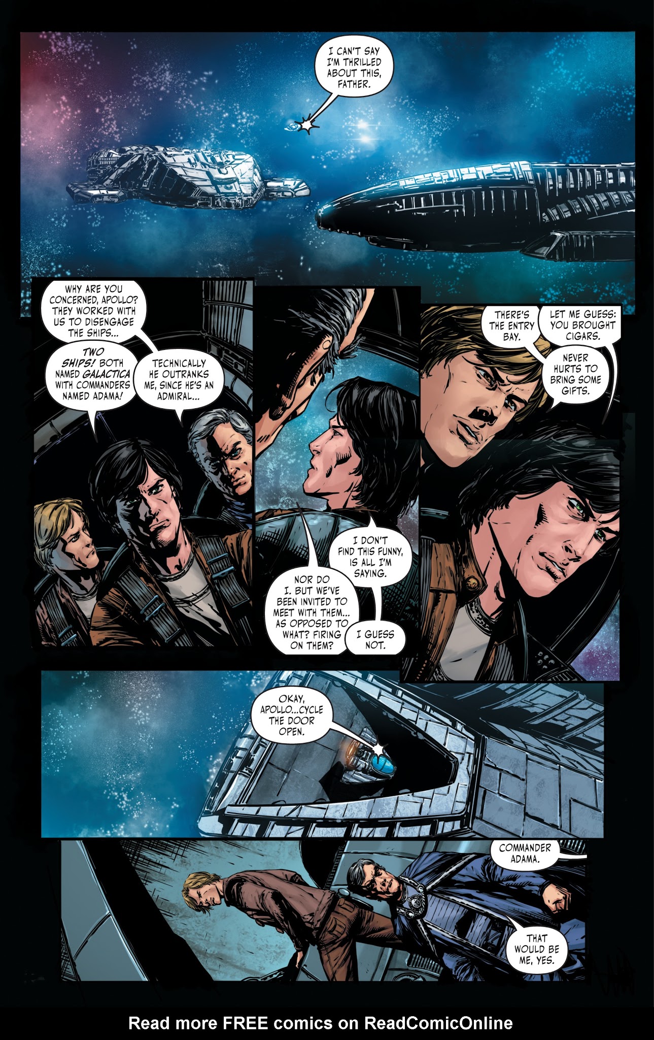 Read online Battlestar Galactica BSG vs. BSG comic -  Issue #2 - 10