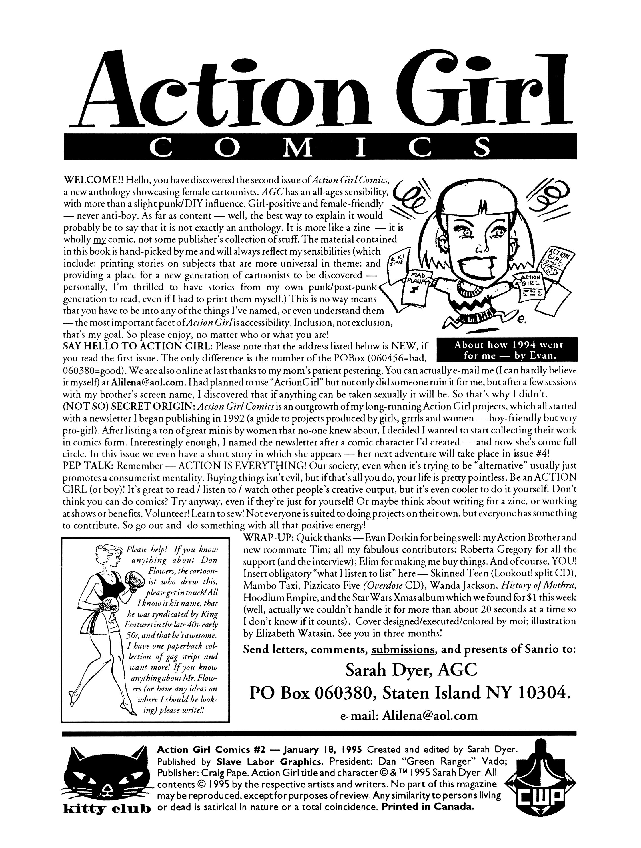 Read online Action Girl Comics comic -  Issue #2 - 2