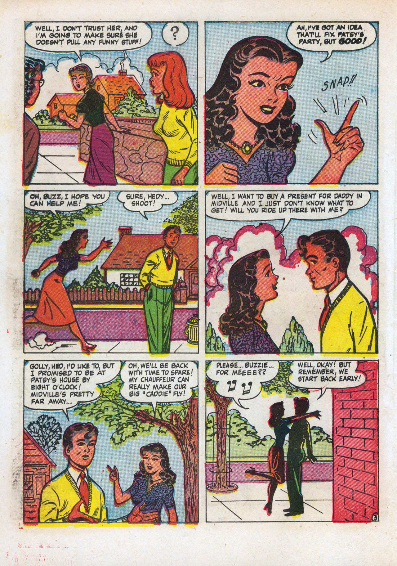 Read online Patsy and Hedy comic -  Issue #3 - 24