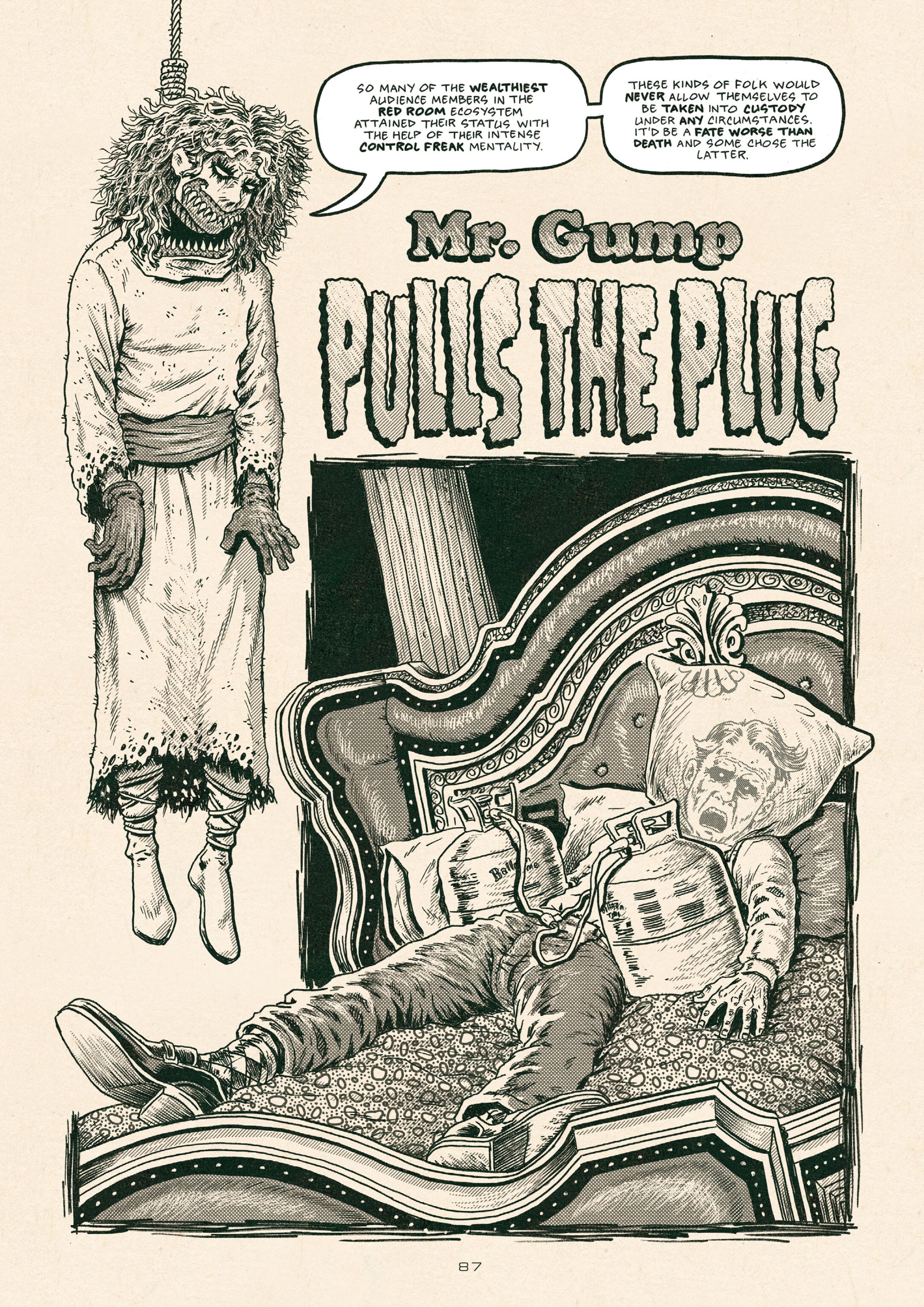 Read online Red Room: Trigger Warnings comic -  Issue # TPB - 97