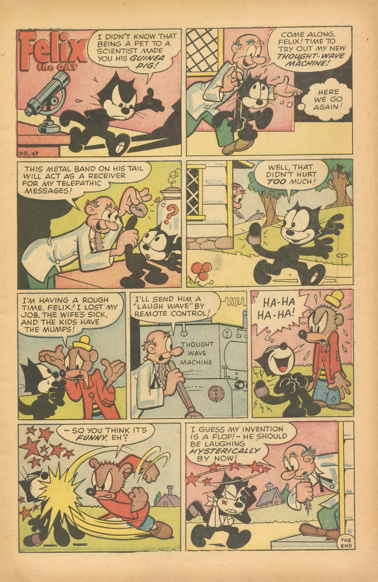 Read online Felix the Cat (1955) comic -  Issue #69 - 3