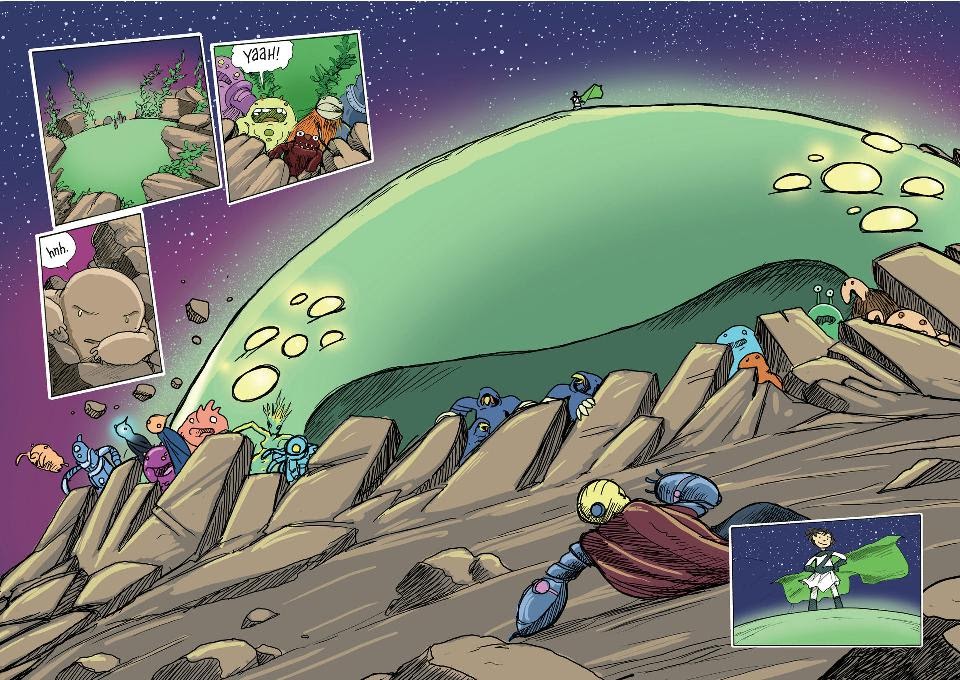 Read online The Return of Zita the Spacegirl comic -  Issue # TPB - 92