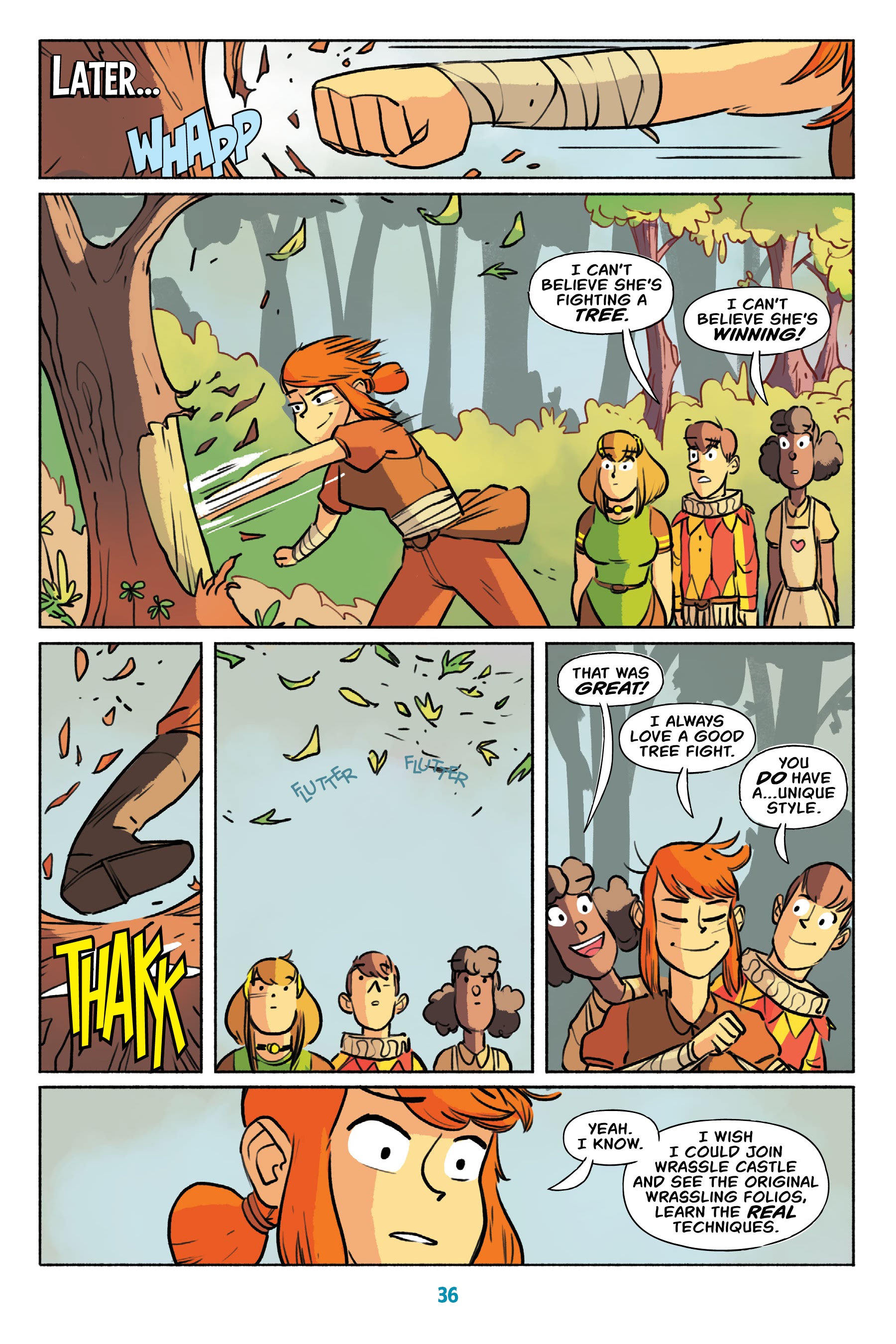Read online Wrassle Castle comic -  Issue #1 - 35