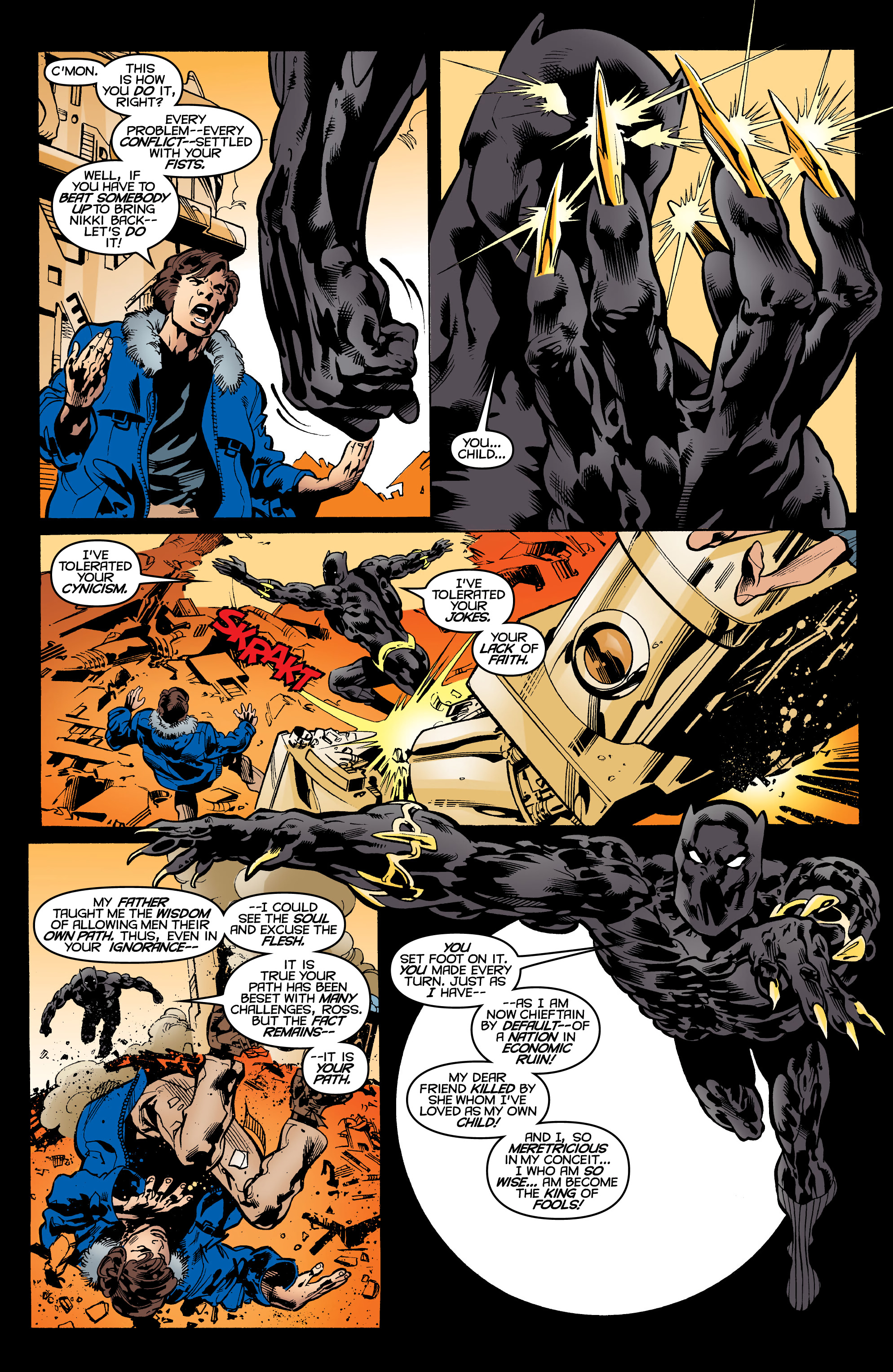Read online Black Panther by Christopher Priest Omnibus comic -  Issue # TPB (Part 6) - 93