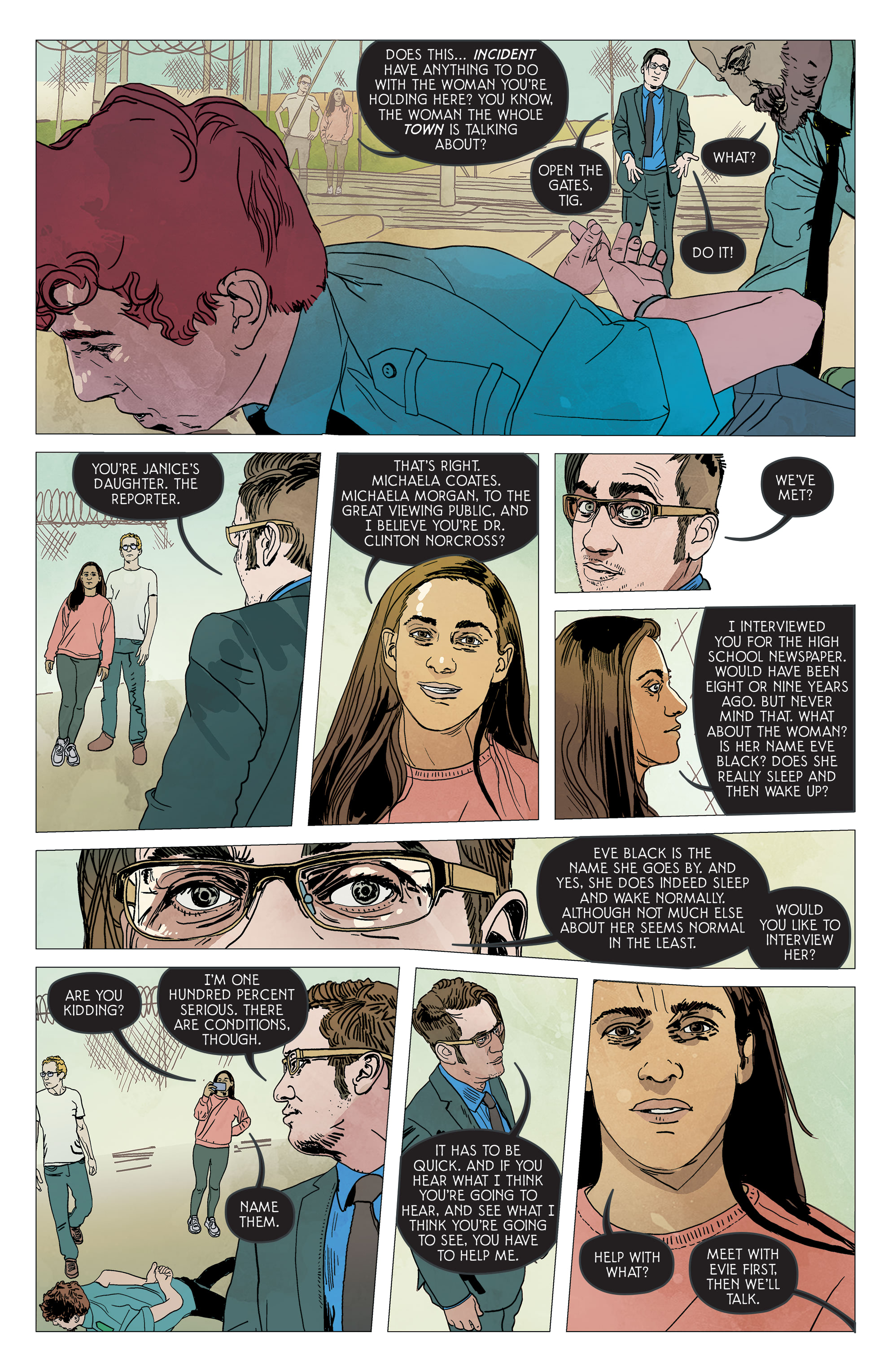 Read online Sleeping Beauties comic -  Issue #6 - 19