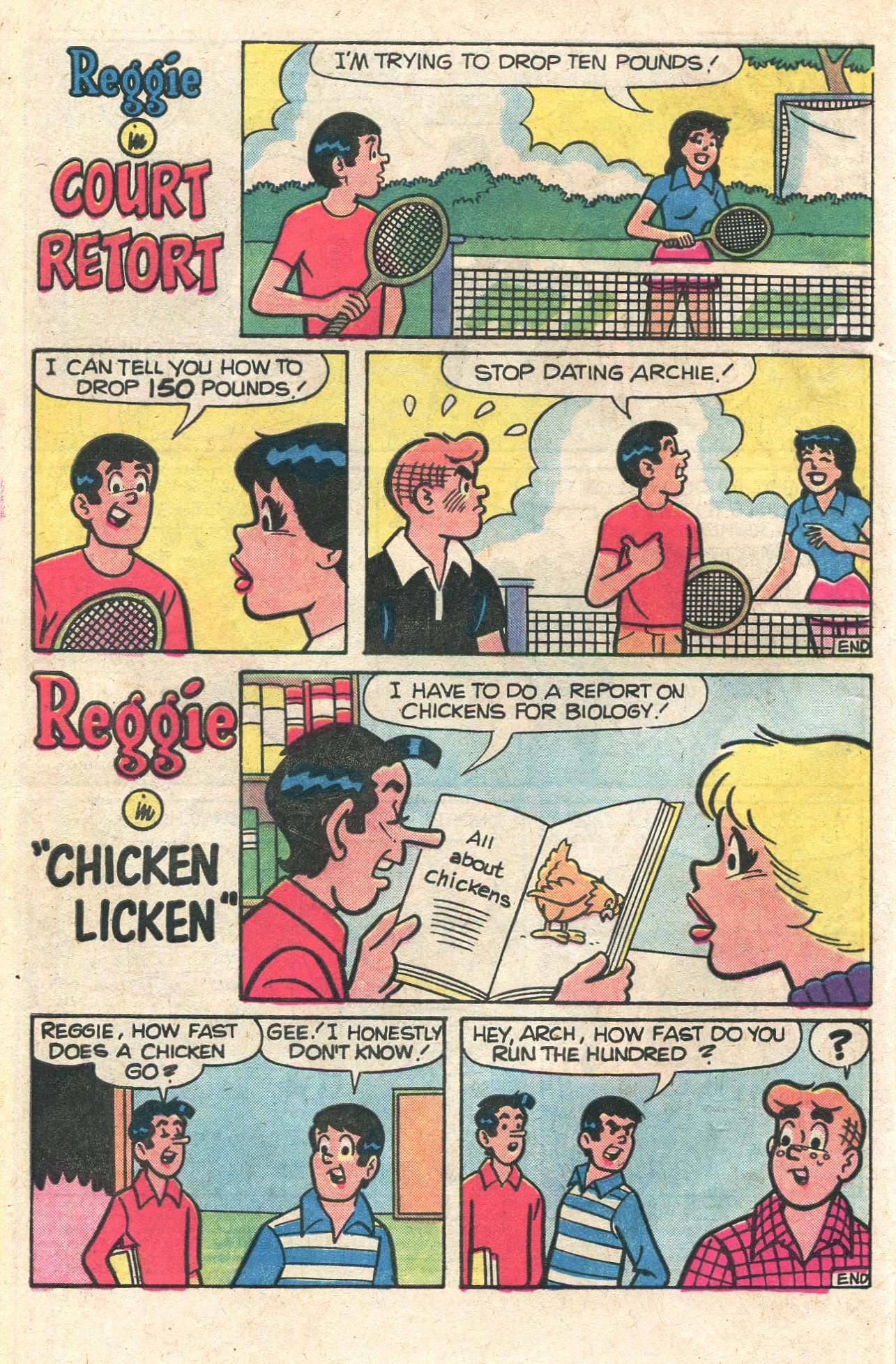 Read online Reggie's Wise Guy Jokes comic -  Issue #51 - 4