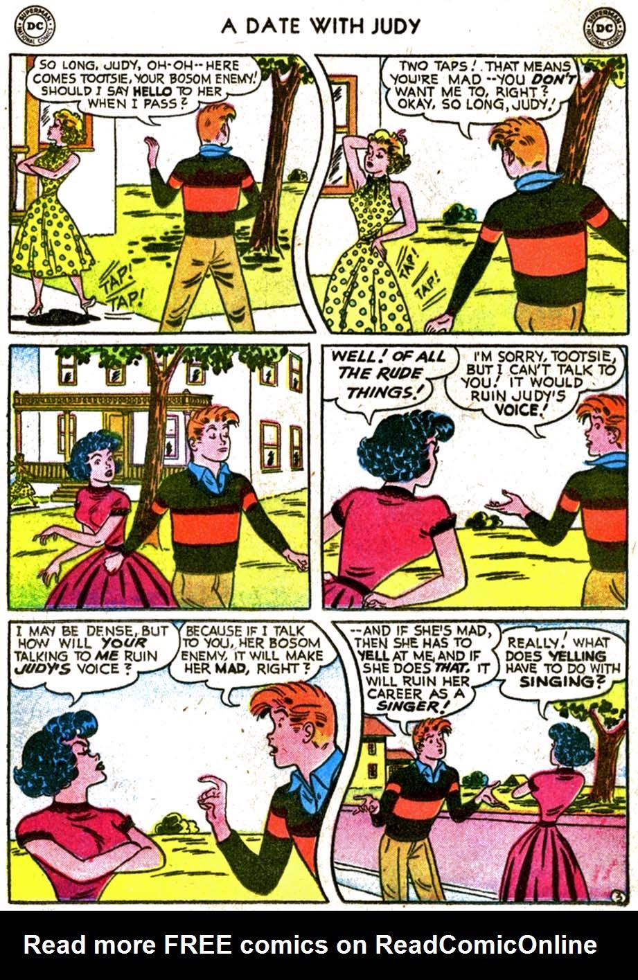 Read online A Date with Judy comic -  Issue #51 - 21